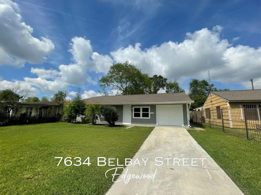 Property photo for 7634 Belbay Street, Houston, TX