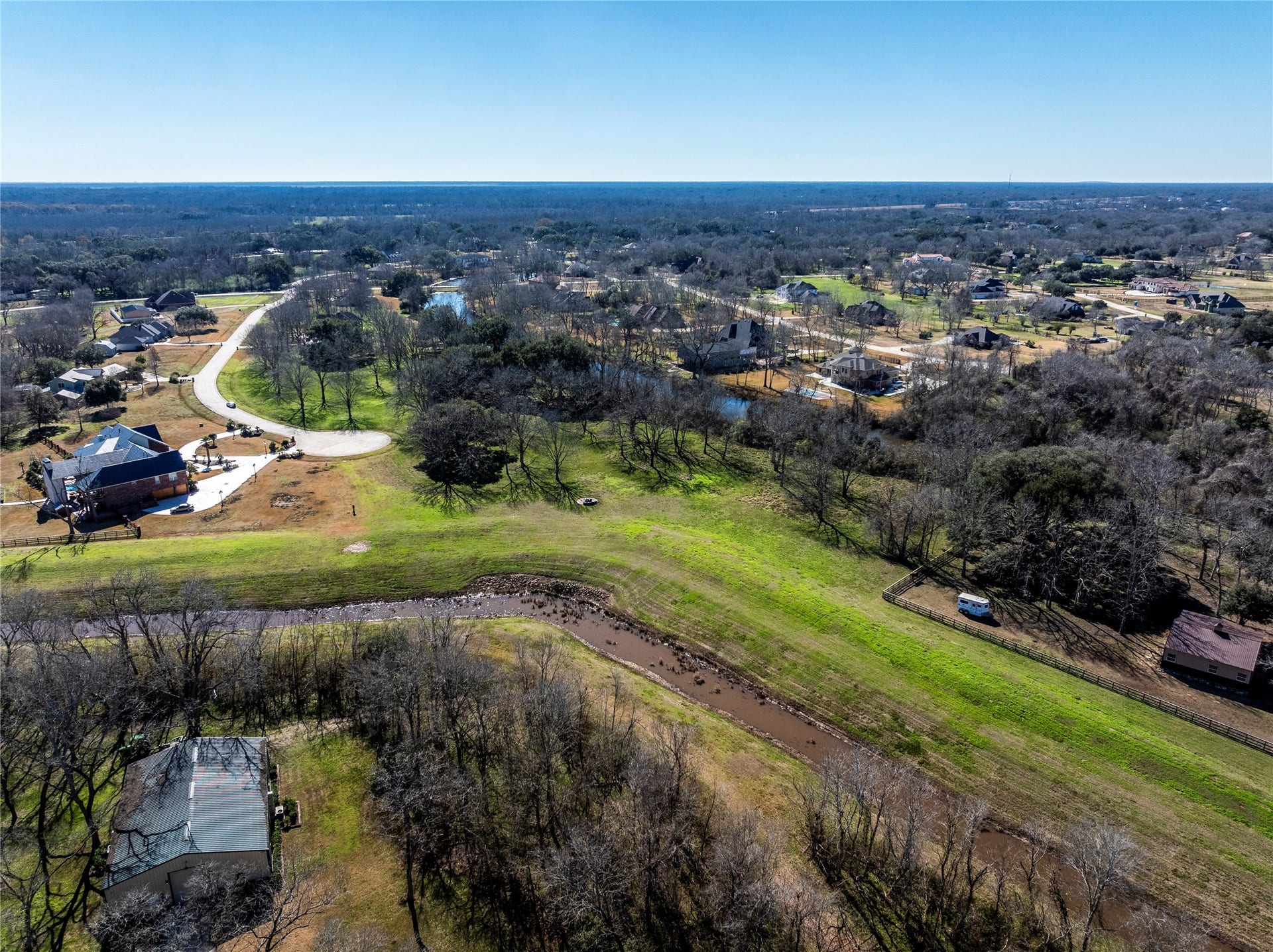 606 Oyster Shell Court, Missouri City, TX 77459 This view shows the depth of the lot and how much space you have to develop your dream home
