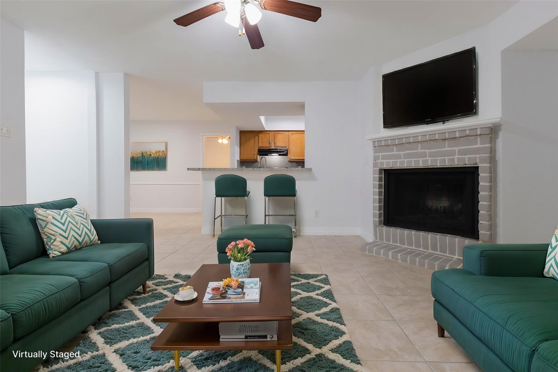 2800 Jeanetta Street, #2207, Houston, TX 77063 Virtually Staged