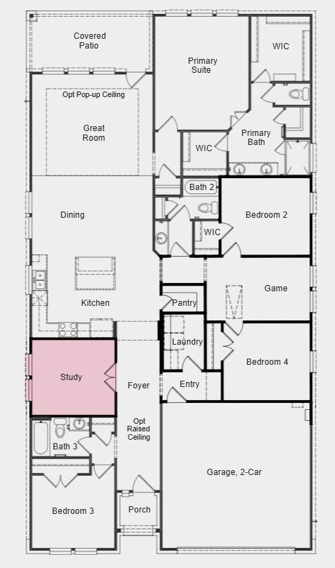Additional Highlights include: Upgraded front entry door and luxury vinyl plank flooring extended to study.