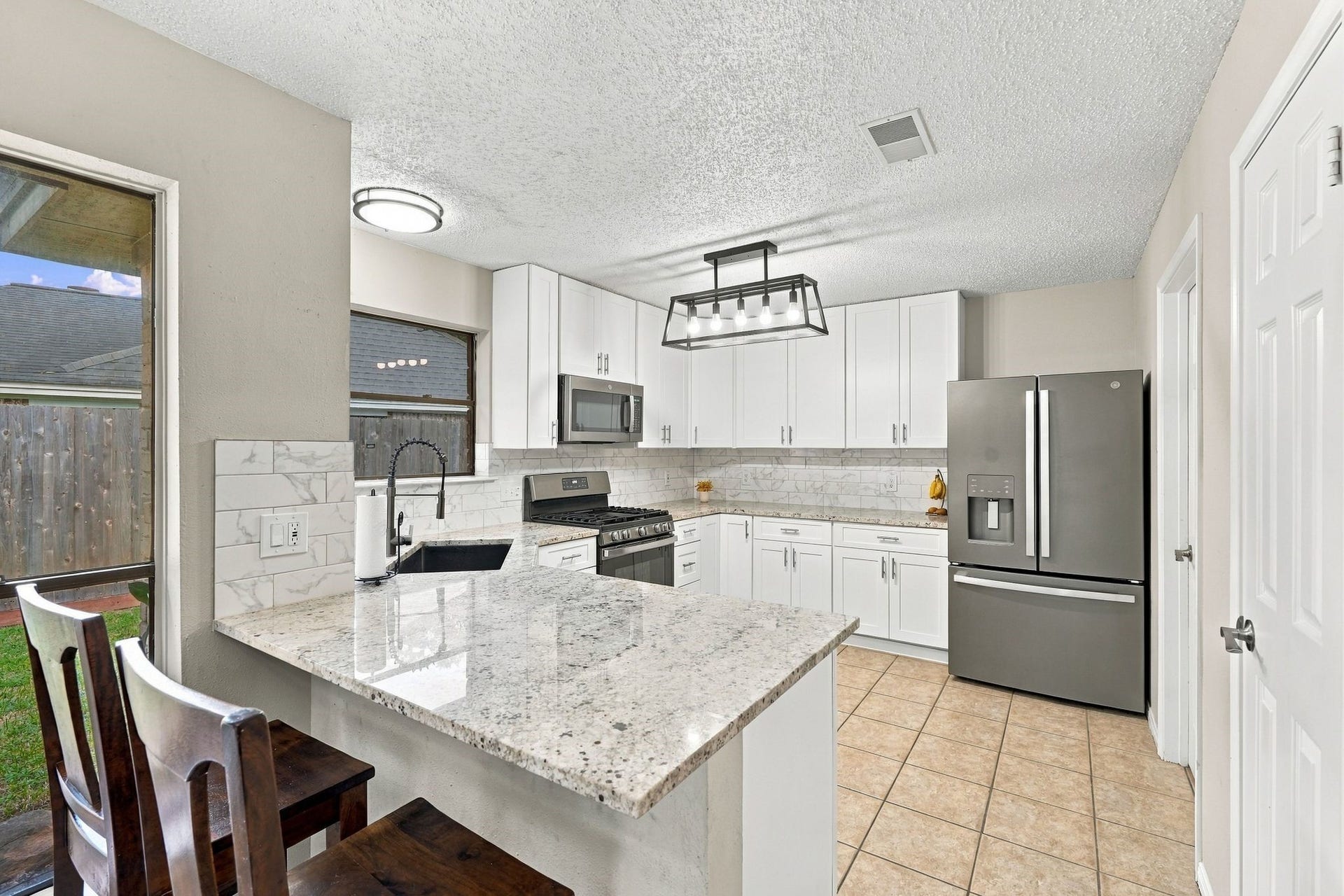 Recently remodeled kitchen