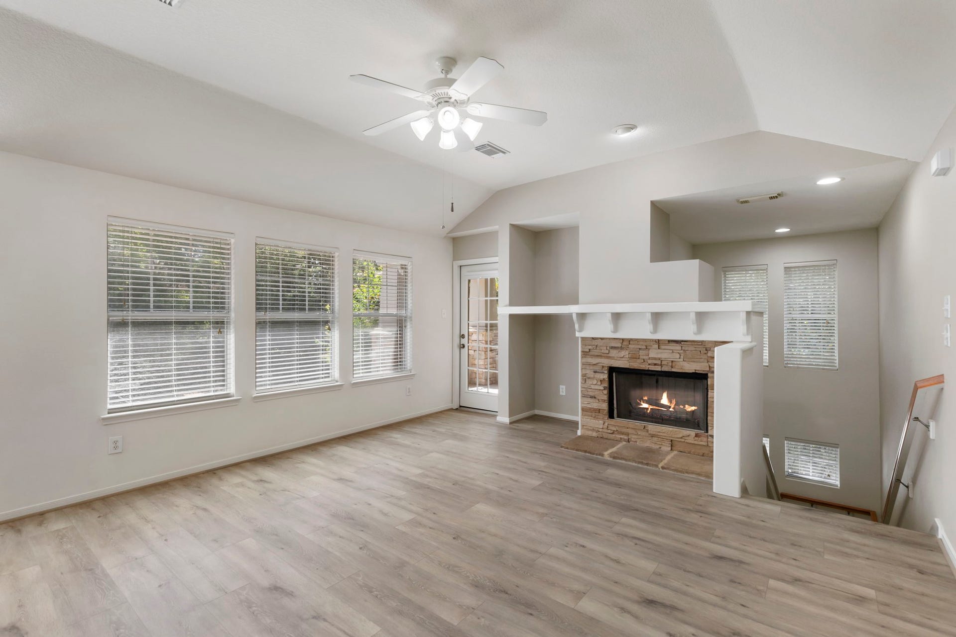 Brand new vinyl plank flooring throughout the home!
