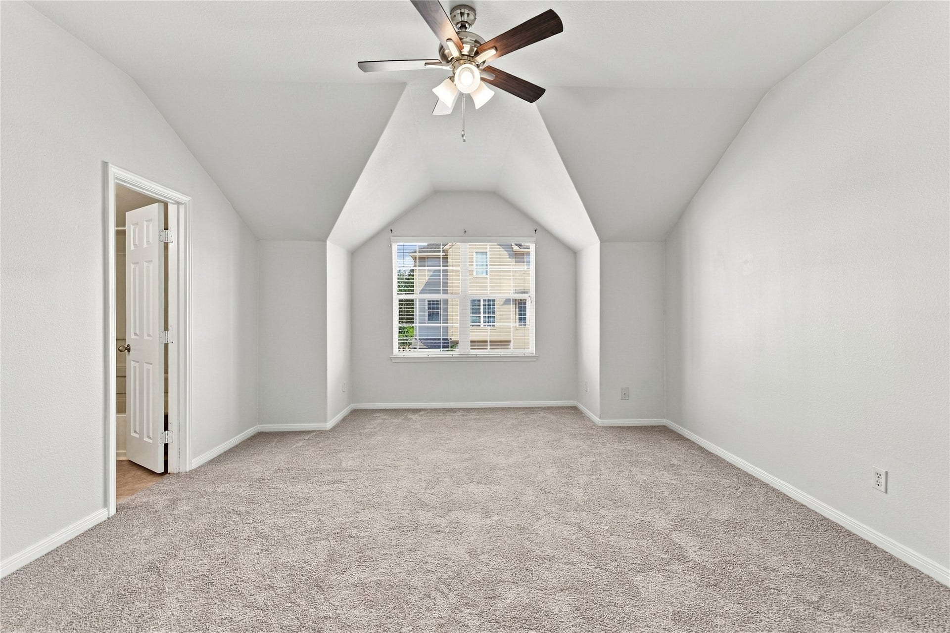 primary bedroom, primary bathroom on the left