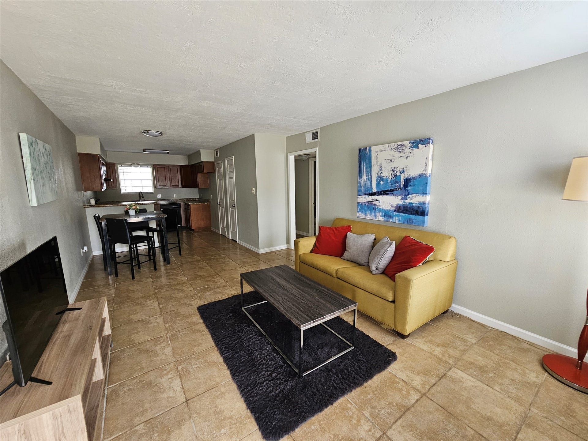 1502 Oleander Drive, #A, La Marque, TX 77568 staged unit same floor plan