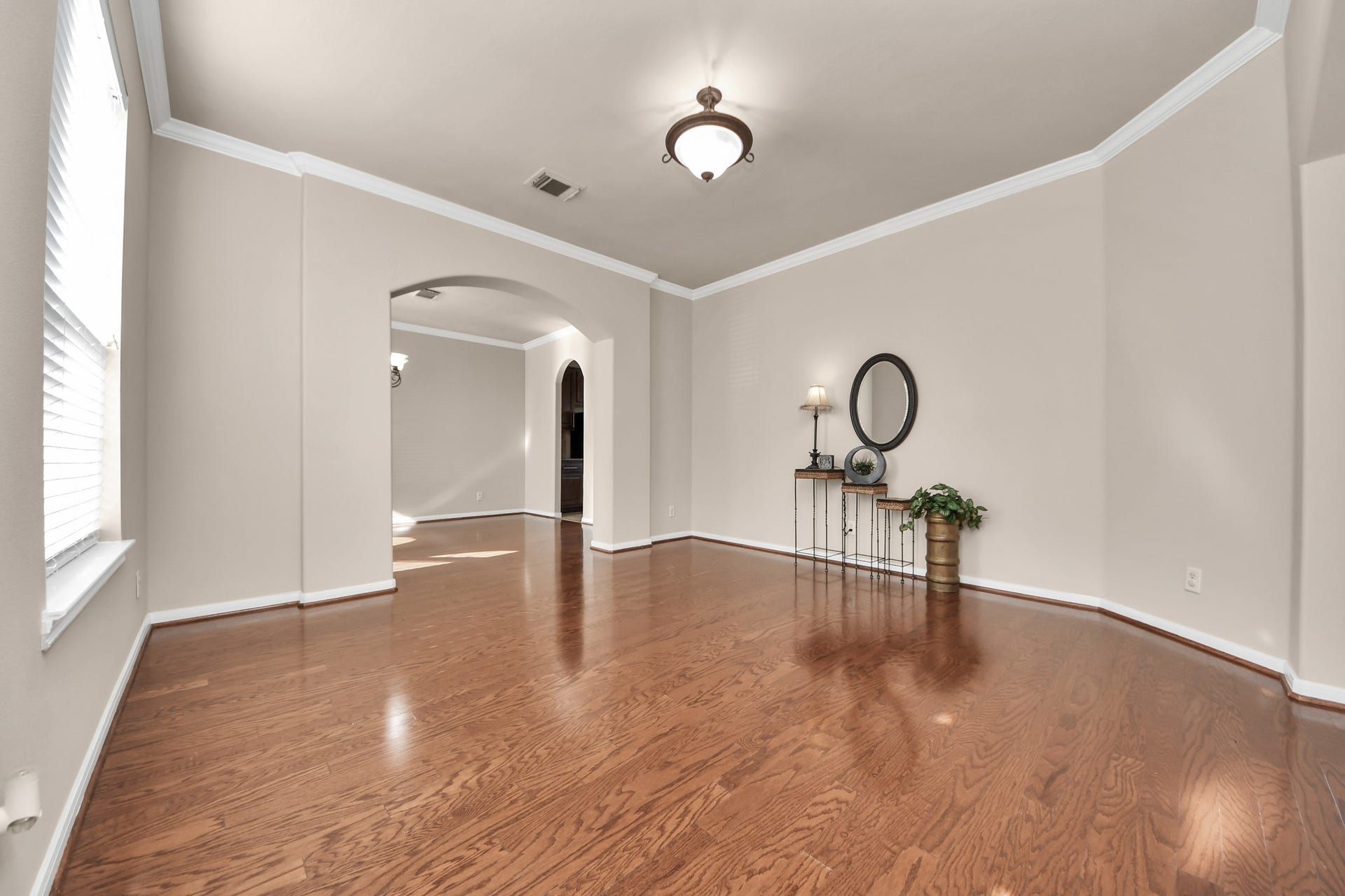 17418 Memorial Mills Drive, Spring, TX 77379 These living and dining spaces offer the ideal balance for both elegant hosting and relaxed everyday living.