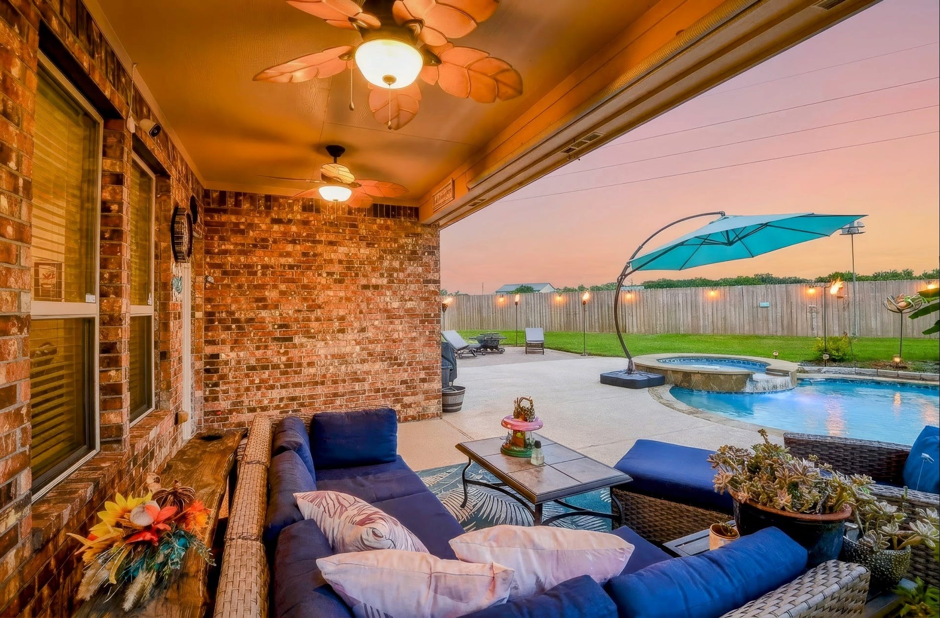 19802 Mulberry Pine Lane, Cypress, TX 77429 Welcome to your background paradise, no rear neighbors, a covered back porch, and a stunning pool.