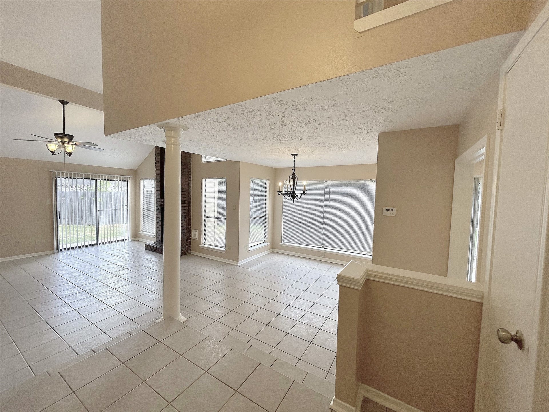 7703 Valera Lane, Houston, TX 77083 Open dining and living areas
