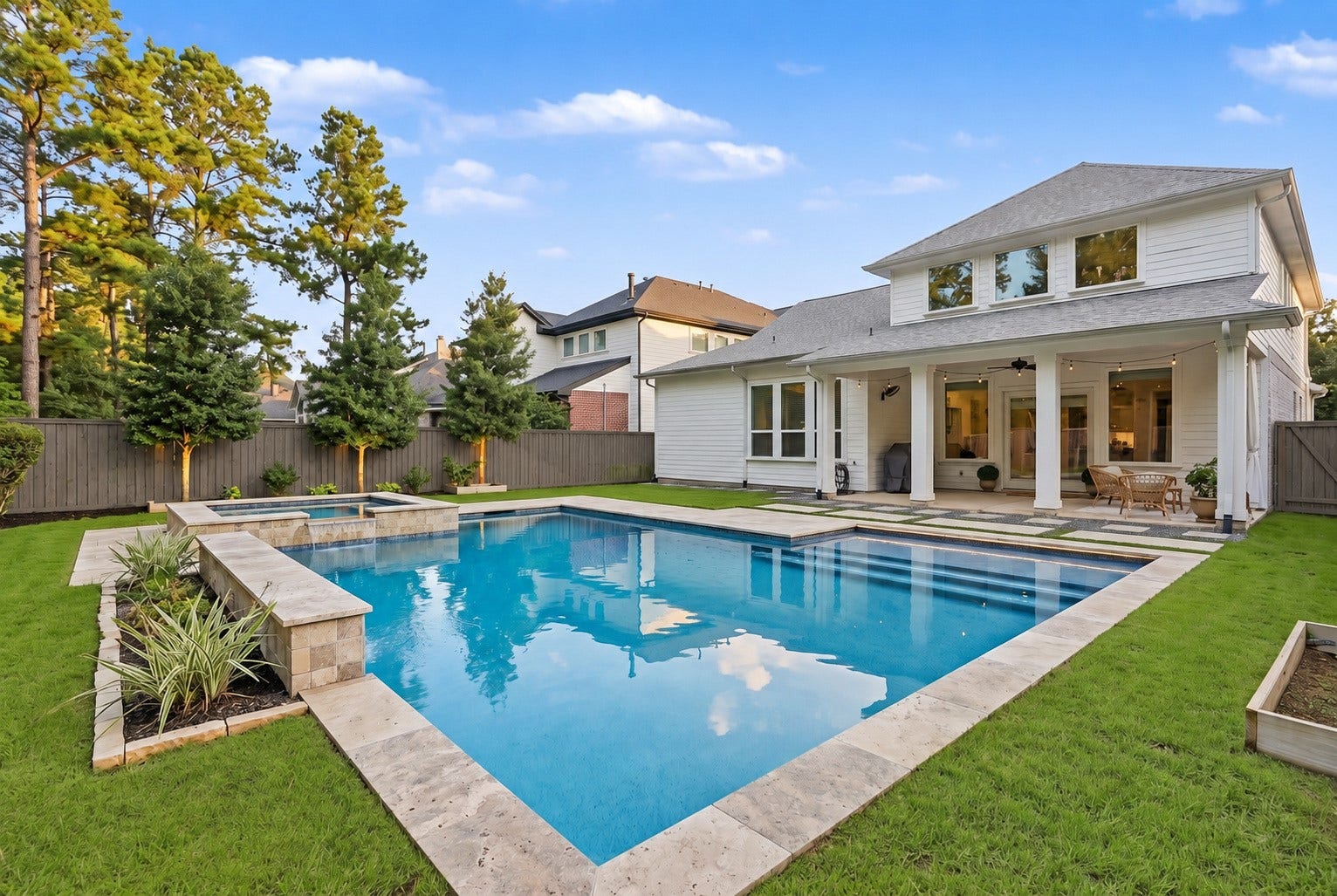 35 W Sawyer Ridge Drive, The Woodlands, TX 77389 AI rendering