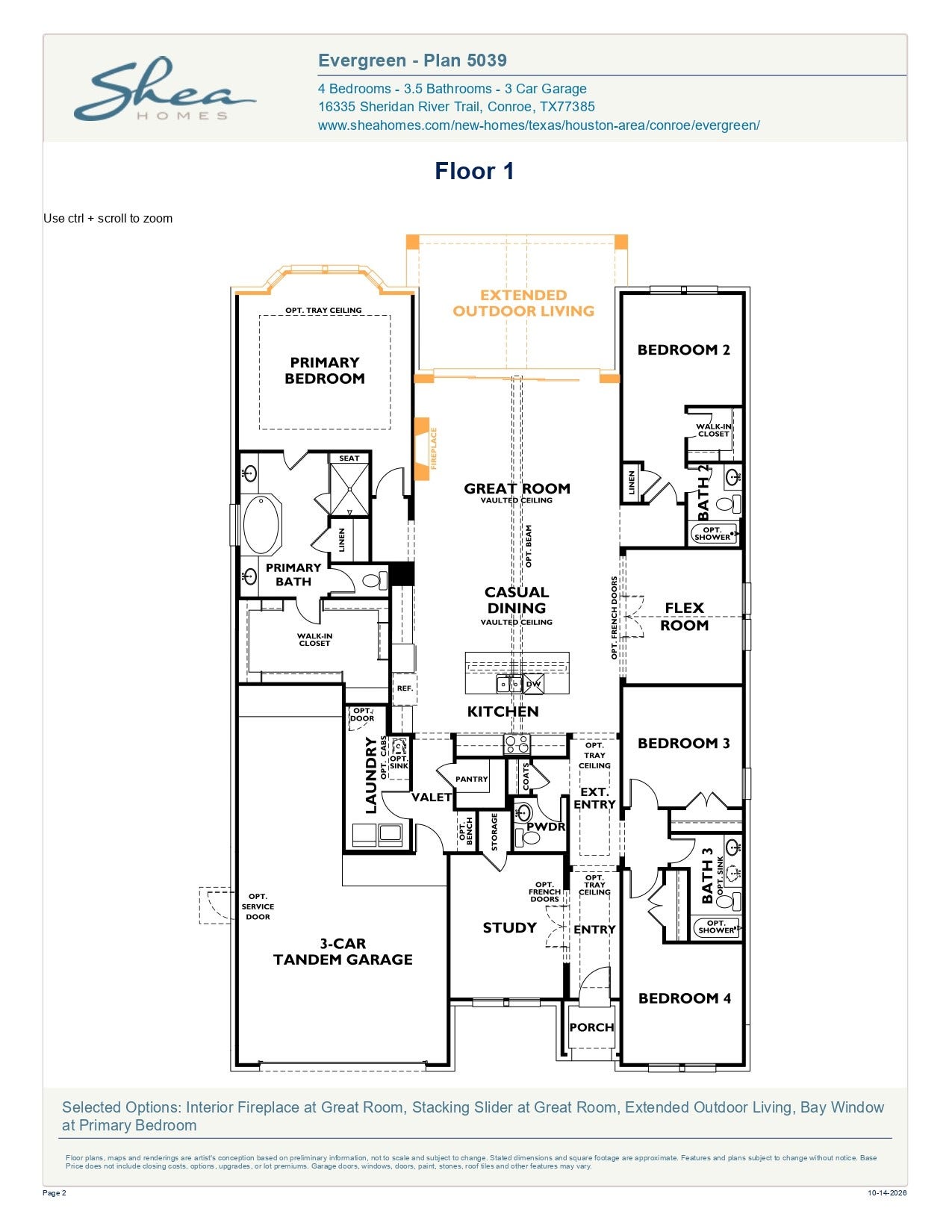 16016 Mahogany Mist Drive, Conroe, TX 77302