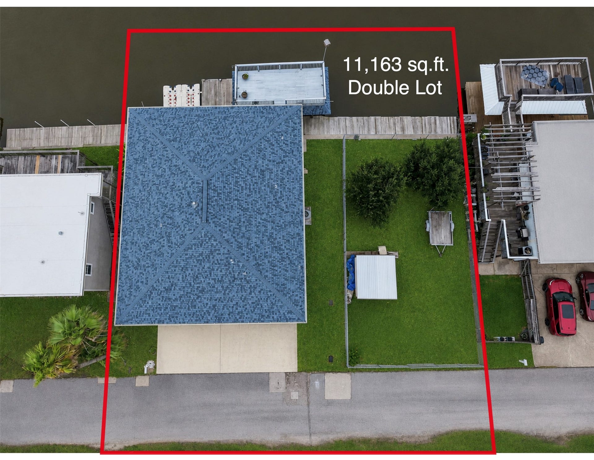 Aerial View of Property