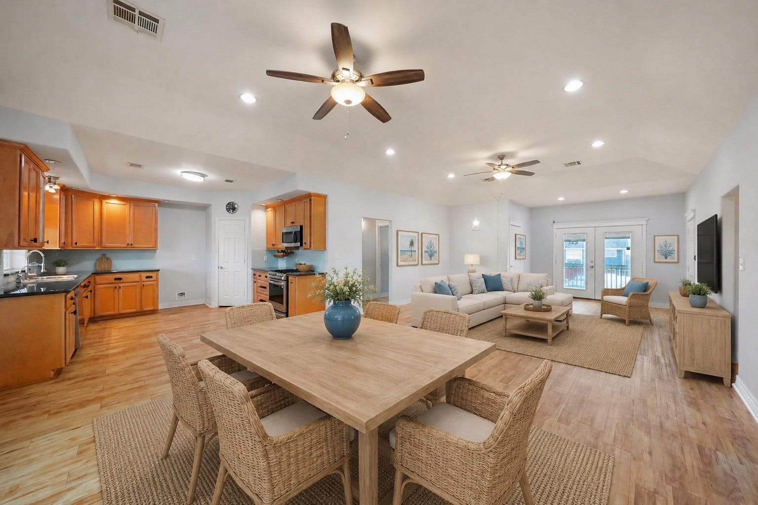 Dining Room / Living Room - virtually staged
