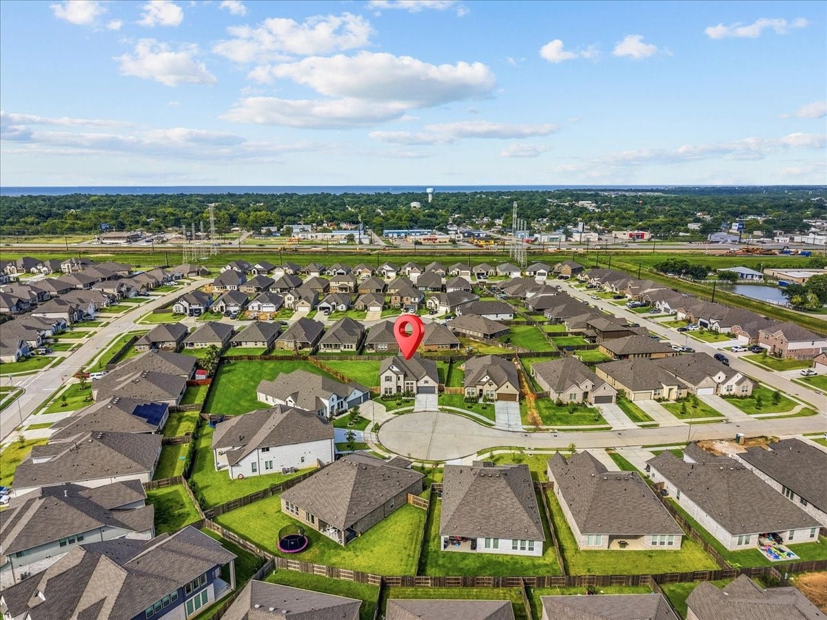 3013 Shelly Bayou Court, League City, TX 77573 Aerial View