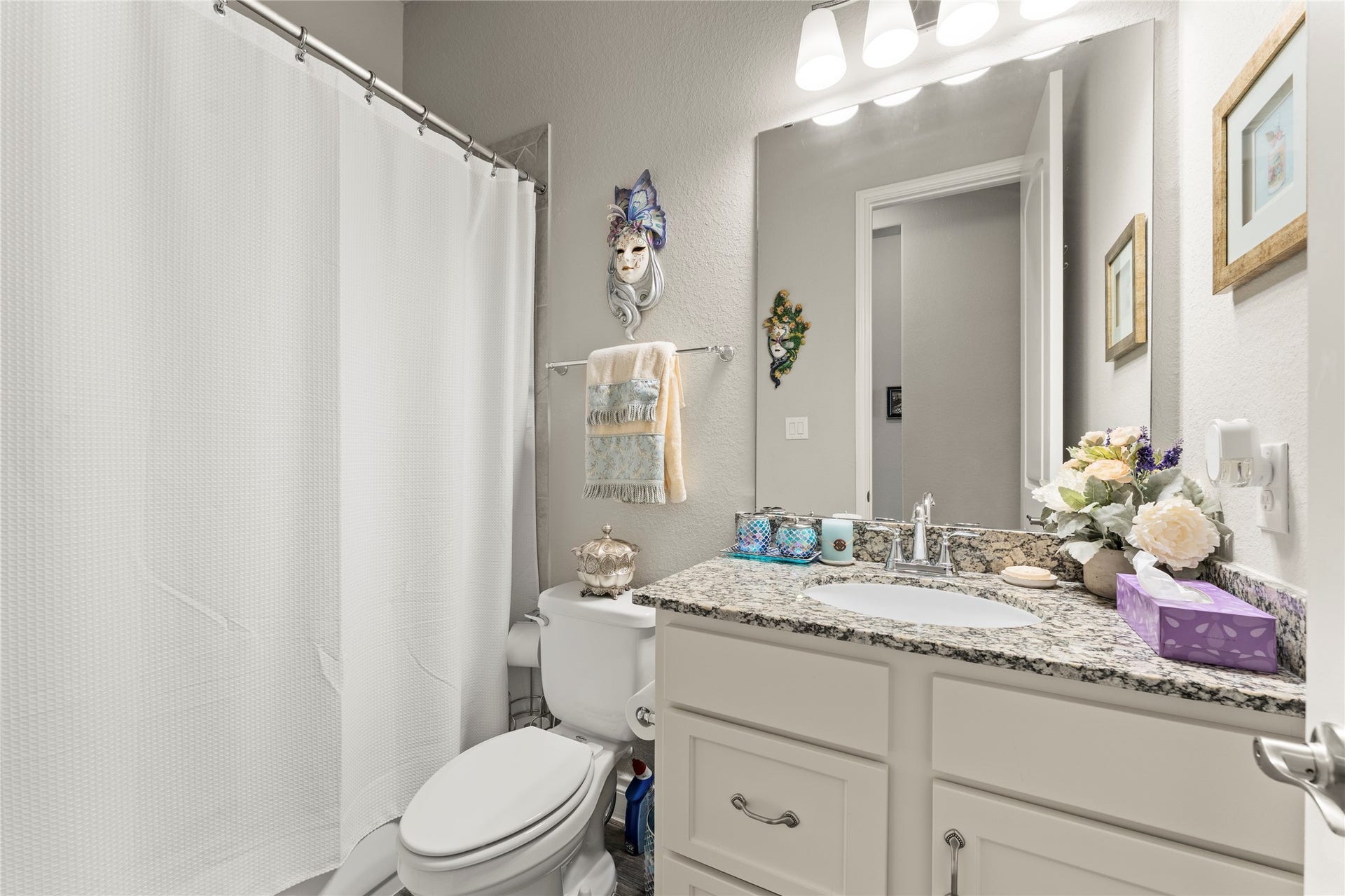 28155 Briarwood Pass, Spring, TX 77386 Guest bathroom with full shower.