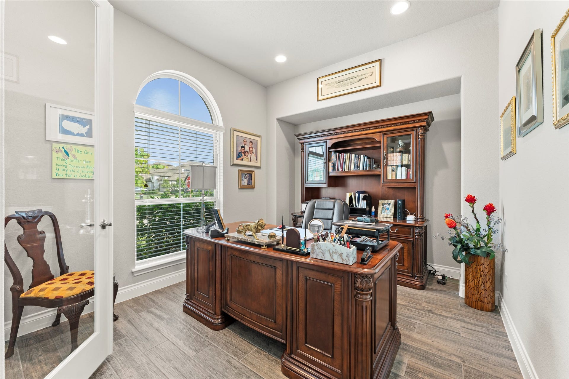 28155 Briarwood Pass, Spring, TX 77386 Private office with double glass door.