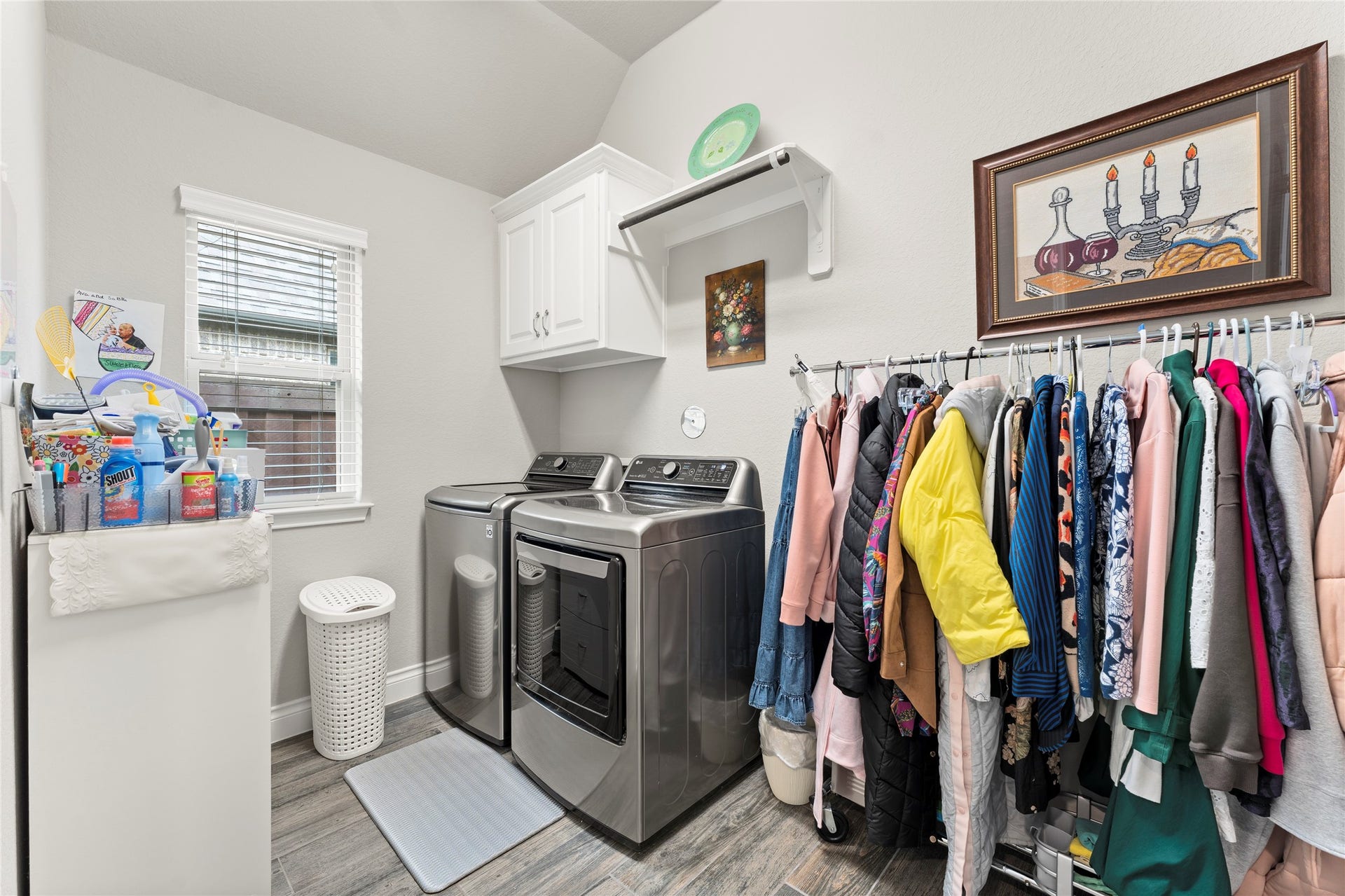 28155 Briarwood Pass, Spring, TX 77386 Large utility room with additional storage and appliance space.