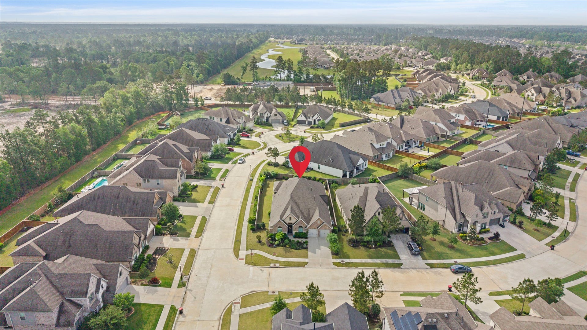 28155 Briarwood Pass, Spring, TX 77386 Beautiful view of the home's location.