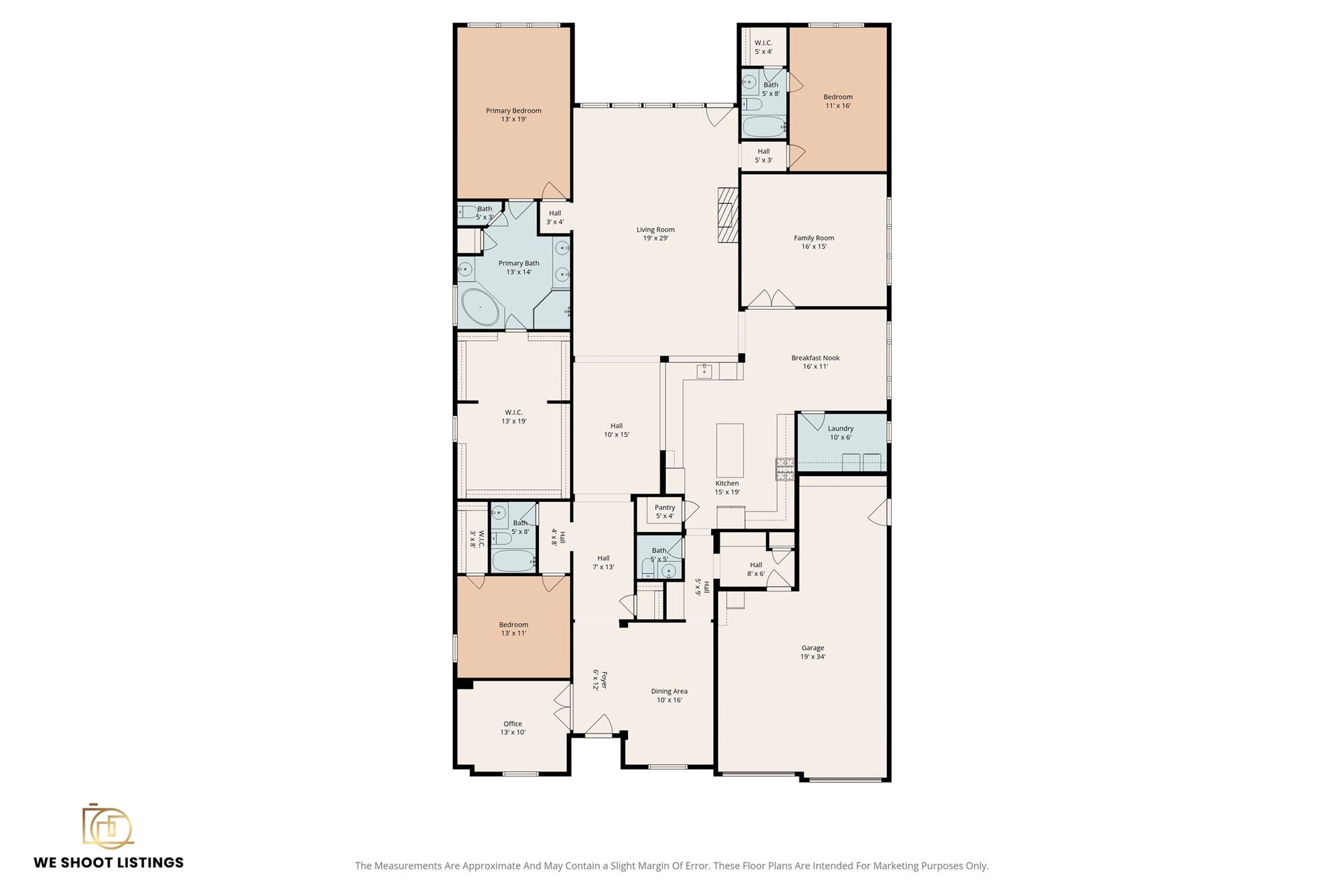 28155 Briarwood Pass, Spring, TX 77386 Well- designed floor plan of the home to enjoy.