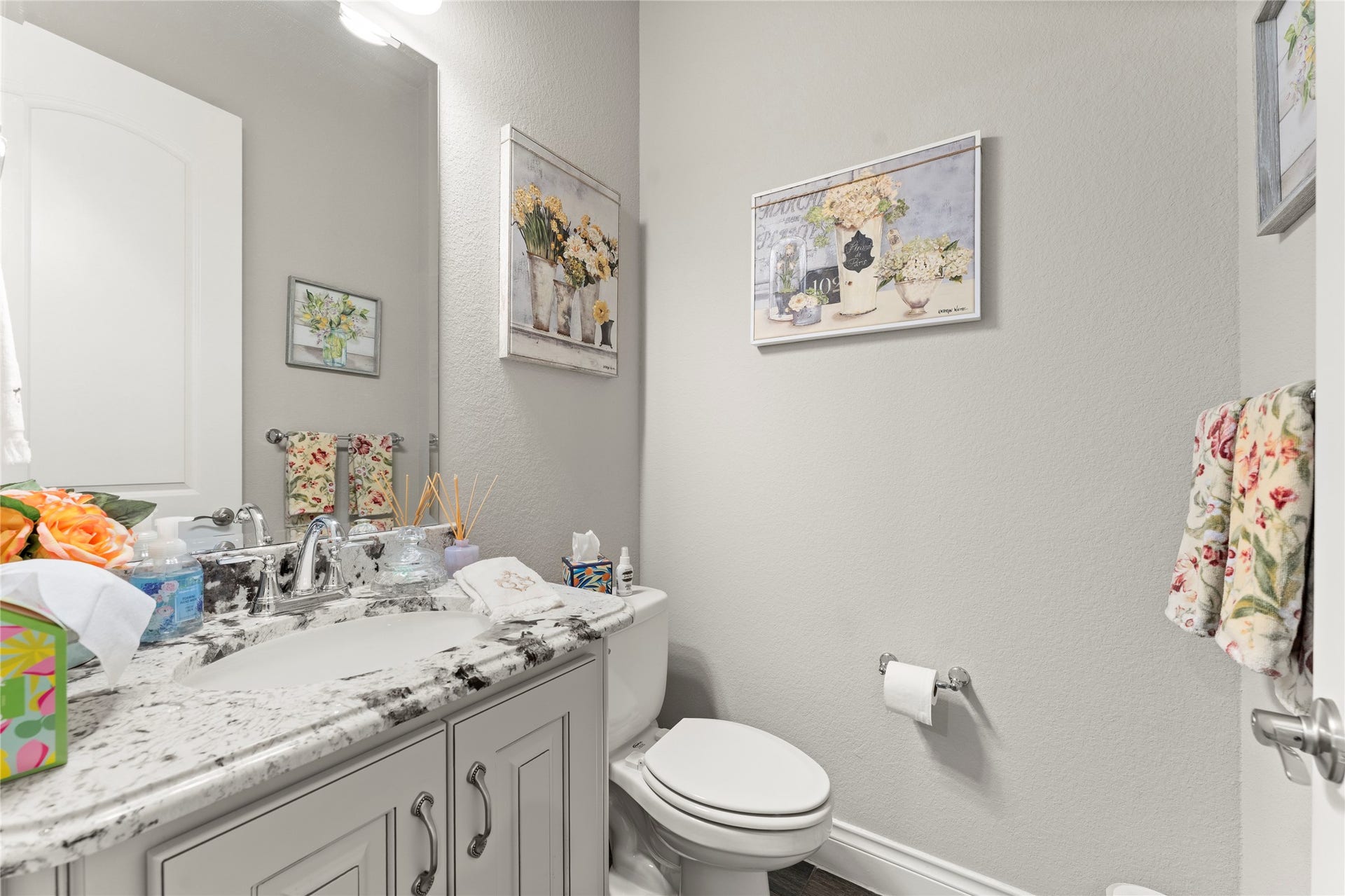 28155 Briarwood Pass, Spring, TX 77386 Spacious half bathroom for guests.