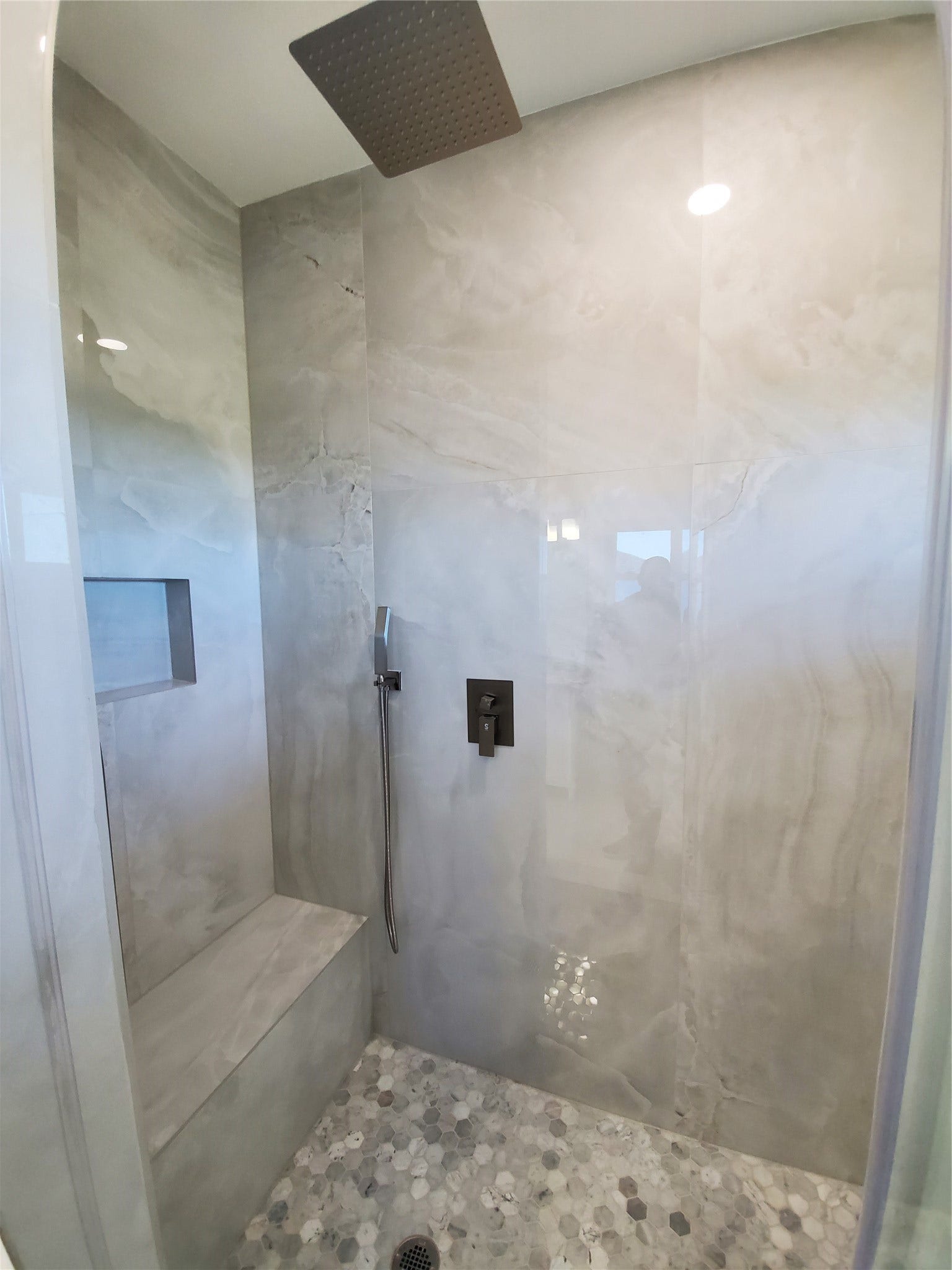 3903 Pirates Beach Blvd Court, Galveston, TX 77554 Walkin shower detail view