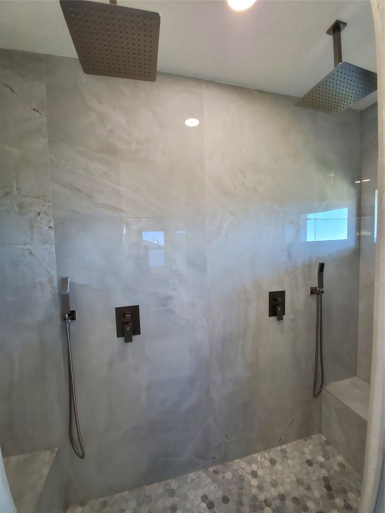 3903 Pirates Beach Blvd Court, Galveston, TX 77554 Primary bath walkin shower