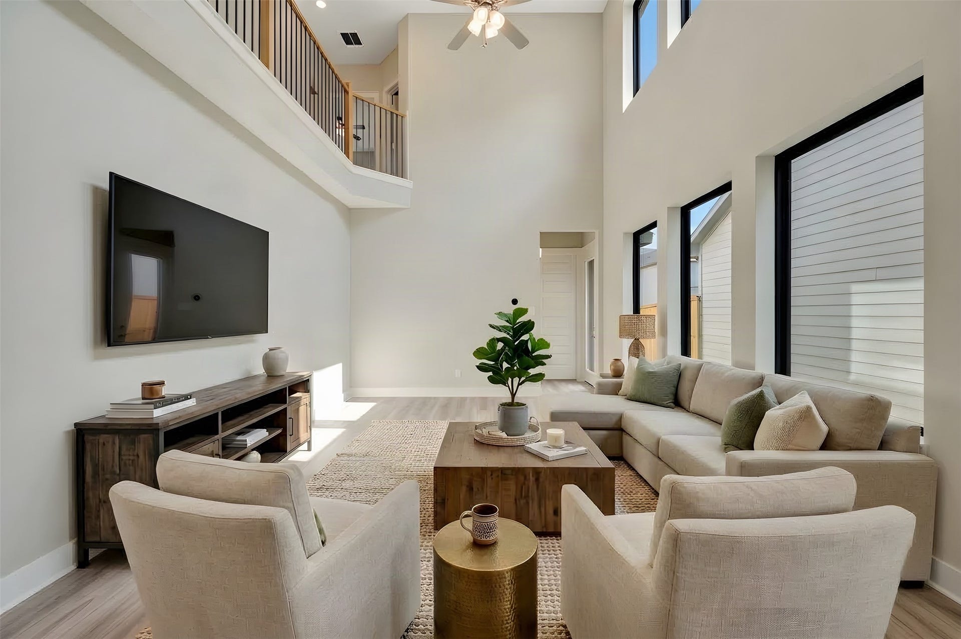 16714 Vibrant Avenue, Hockley, TX 77447 Virtually staged to give you the visual you need to see furniture placement and how the home can live.