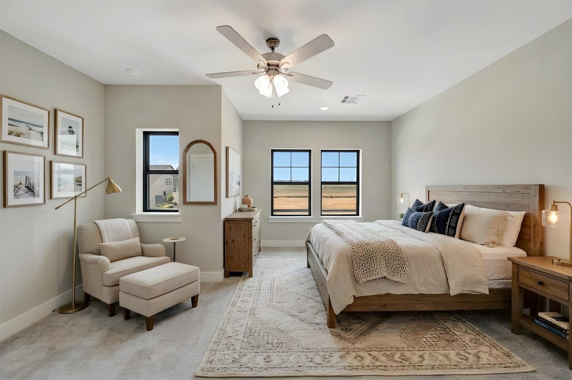 16714 Vibrant Avenue, Hockley, TX 77447 Virtually staged to give you the visual you need to see furniture placement and how the home can live.