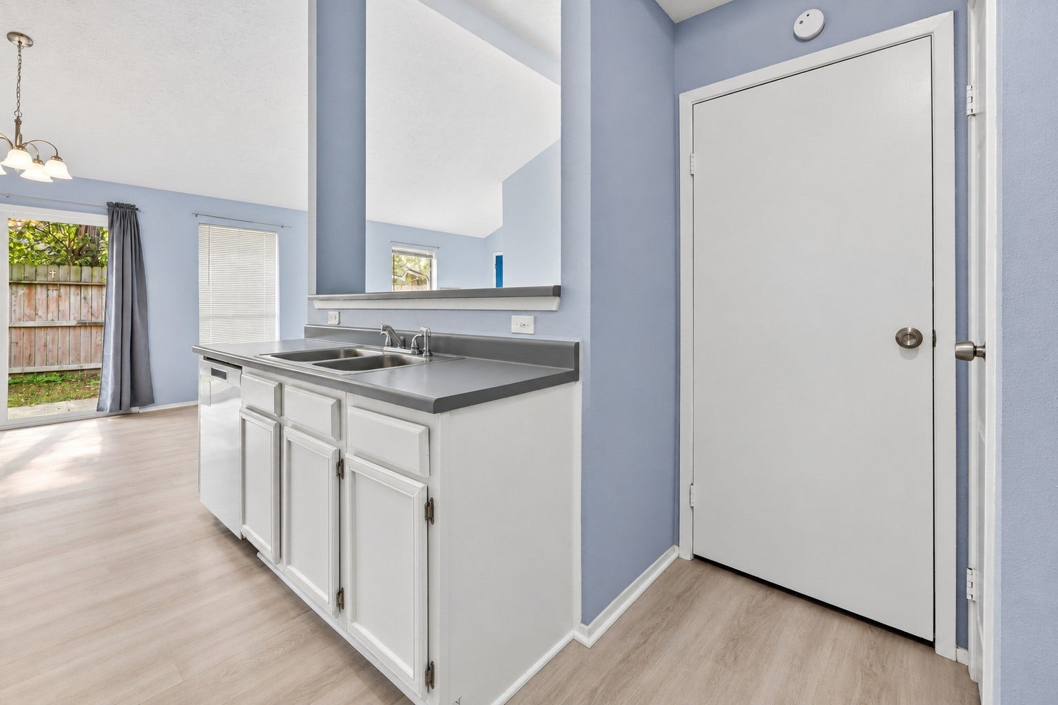 5421 Diane Court, Spring, TX 77373 Kitchen is open to dinning and living area.