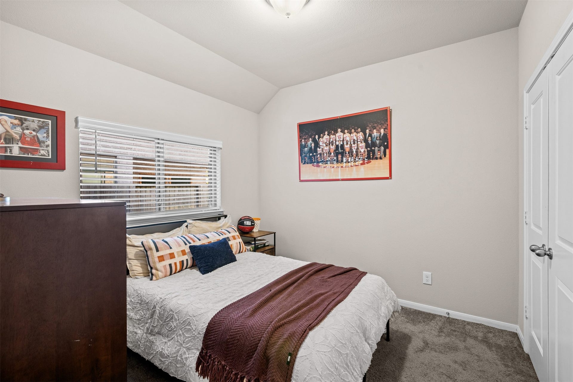 3707 Amoroso Drive, Iowa Colony, TX 77583 A comfortable bedroom with natural light and room to add your own personality.