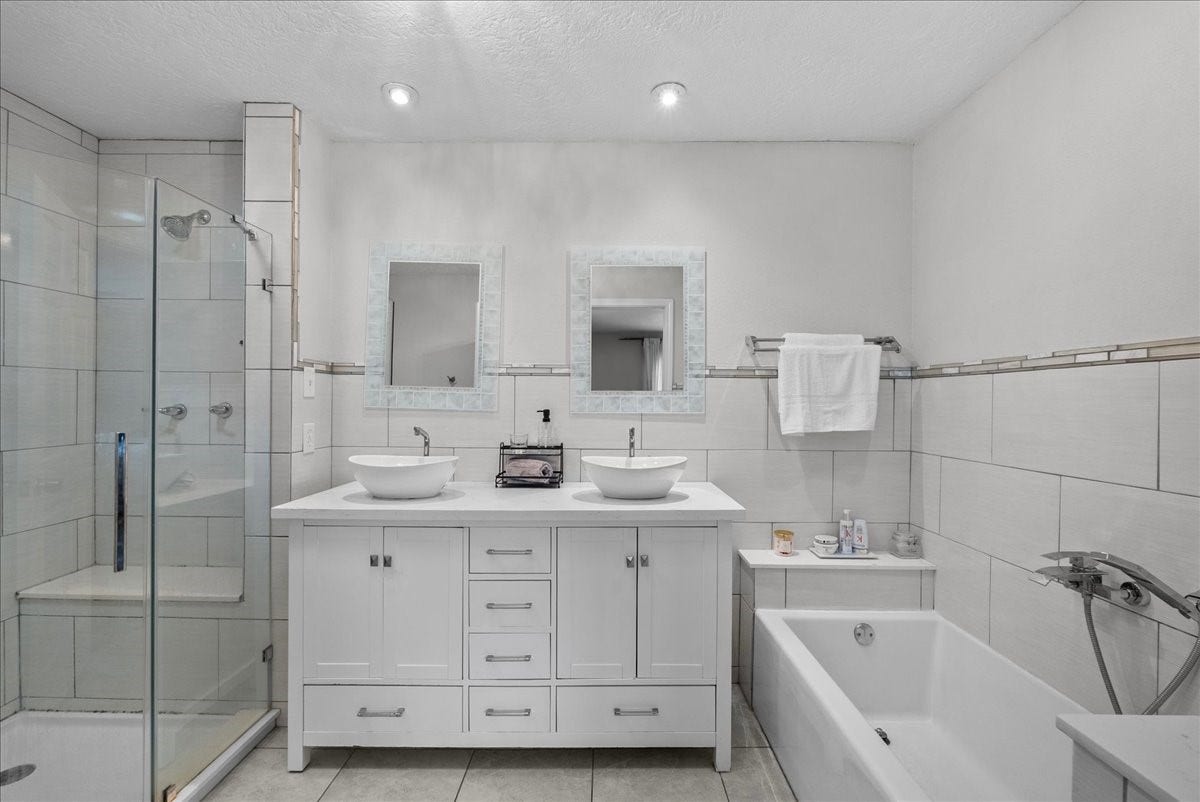 218 BARRACUDA Street, Bayou Vista, TX 77563 Updated Primary restroom