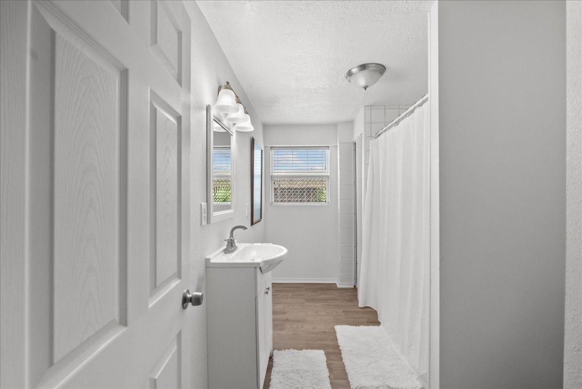 218 BARRACUDA Street, Bayou Vista, TX 77563 Downstairs FULL restroom