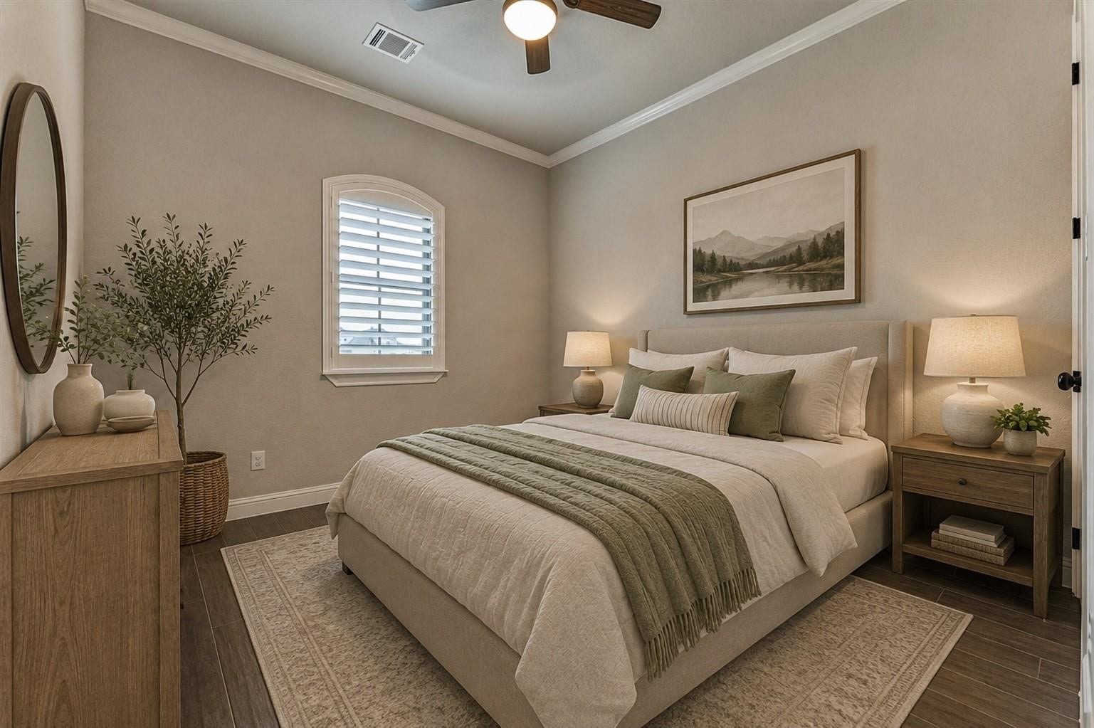 11618 Renaissance Drive, Montgomery, TX 77356 Guest bedroom, digitally staged.