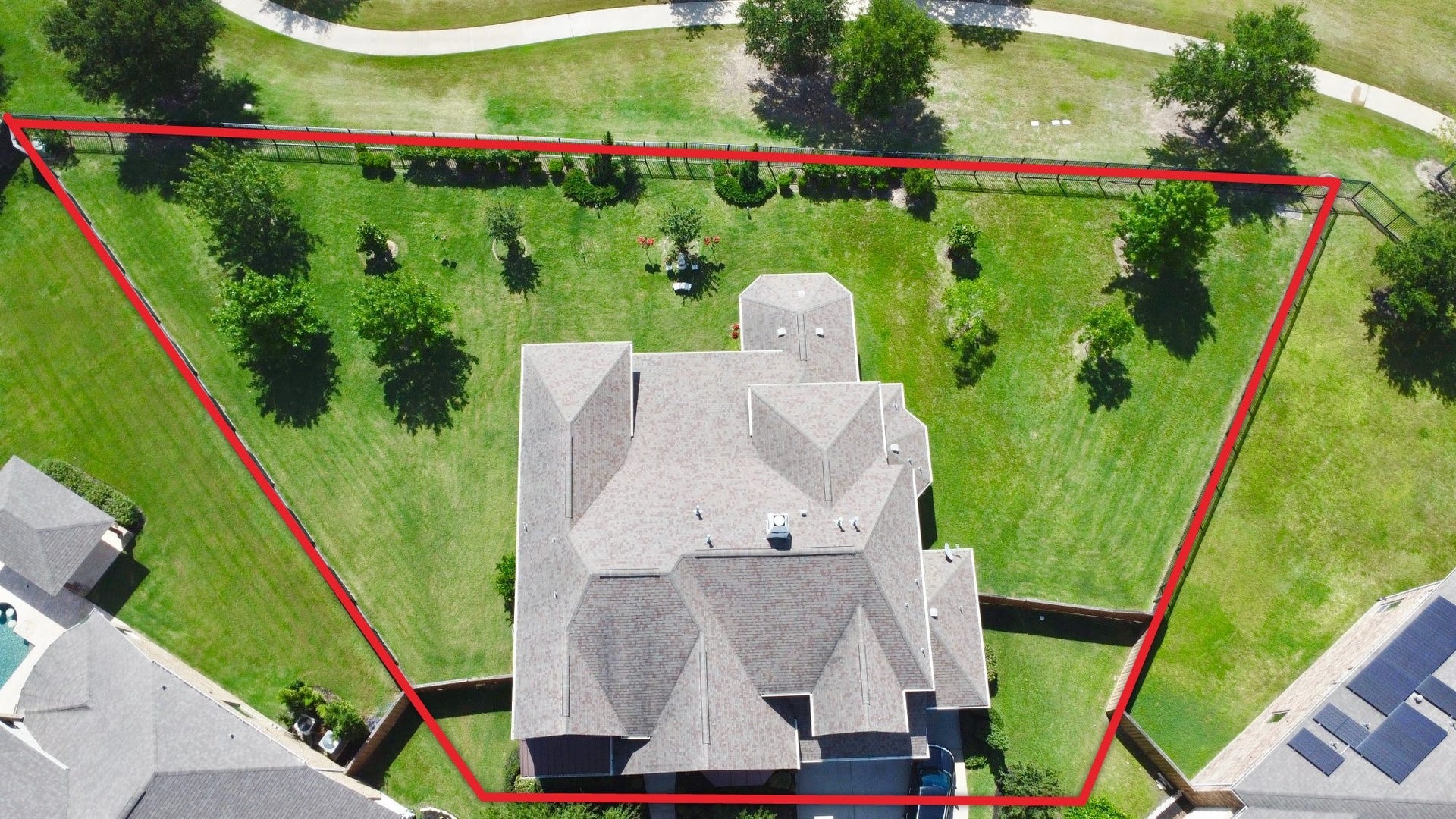 Nearly half acre lot! Build your dream pool!