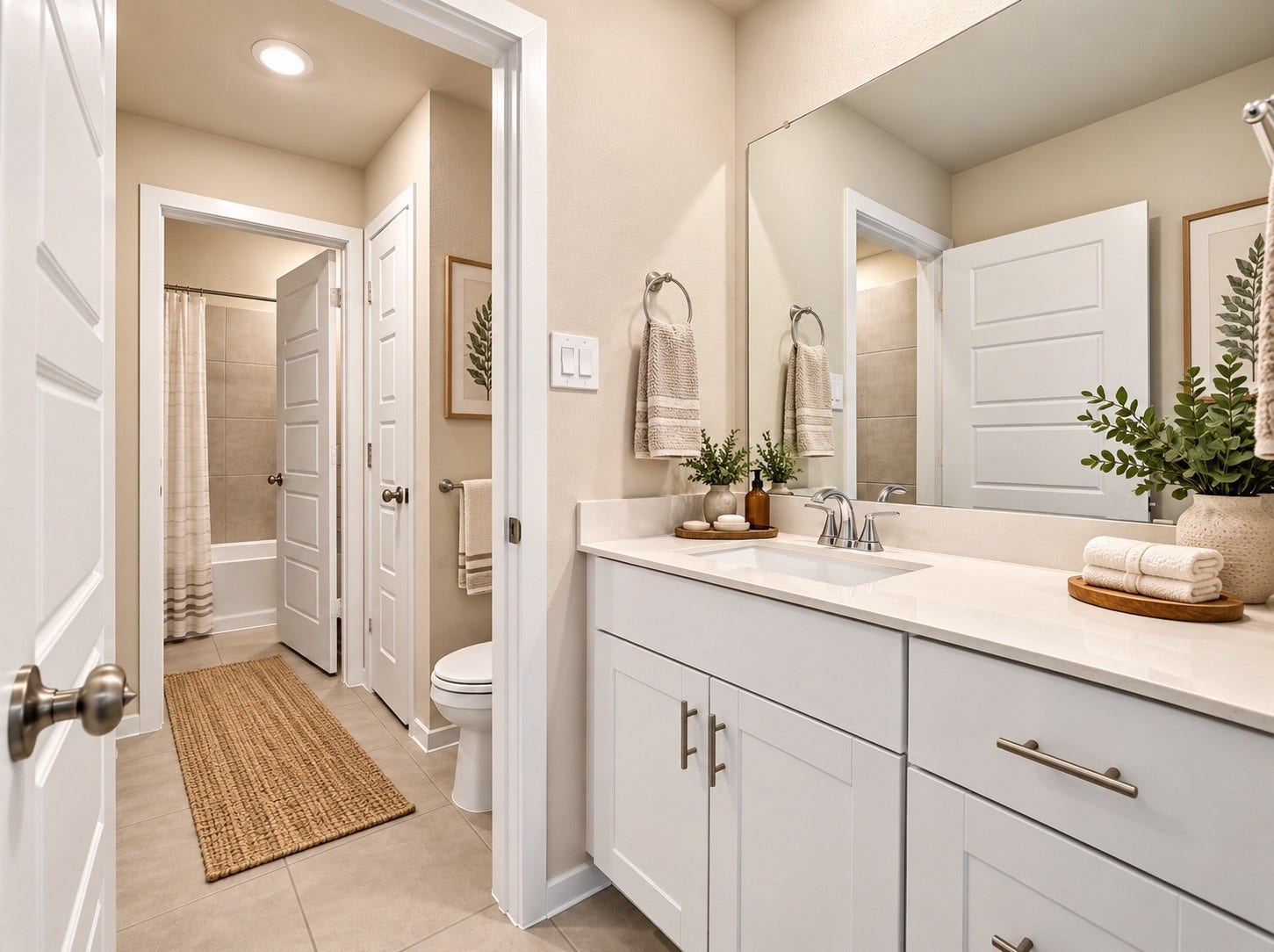 17795 Mill Manor Drive, Conroe, TX 77316 Virtually staged.Furniture and decor are digitally added.