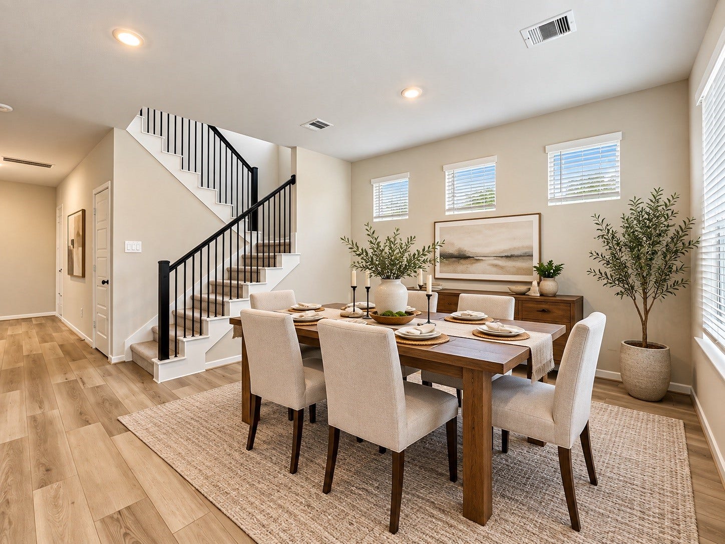17795 Mill Manor Drive, Conroe, TX 77316 Virtually staged.Furniture and decor are digitally added.