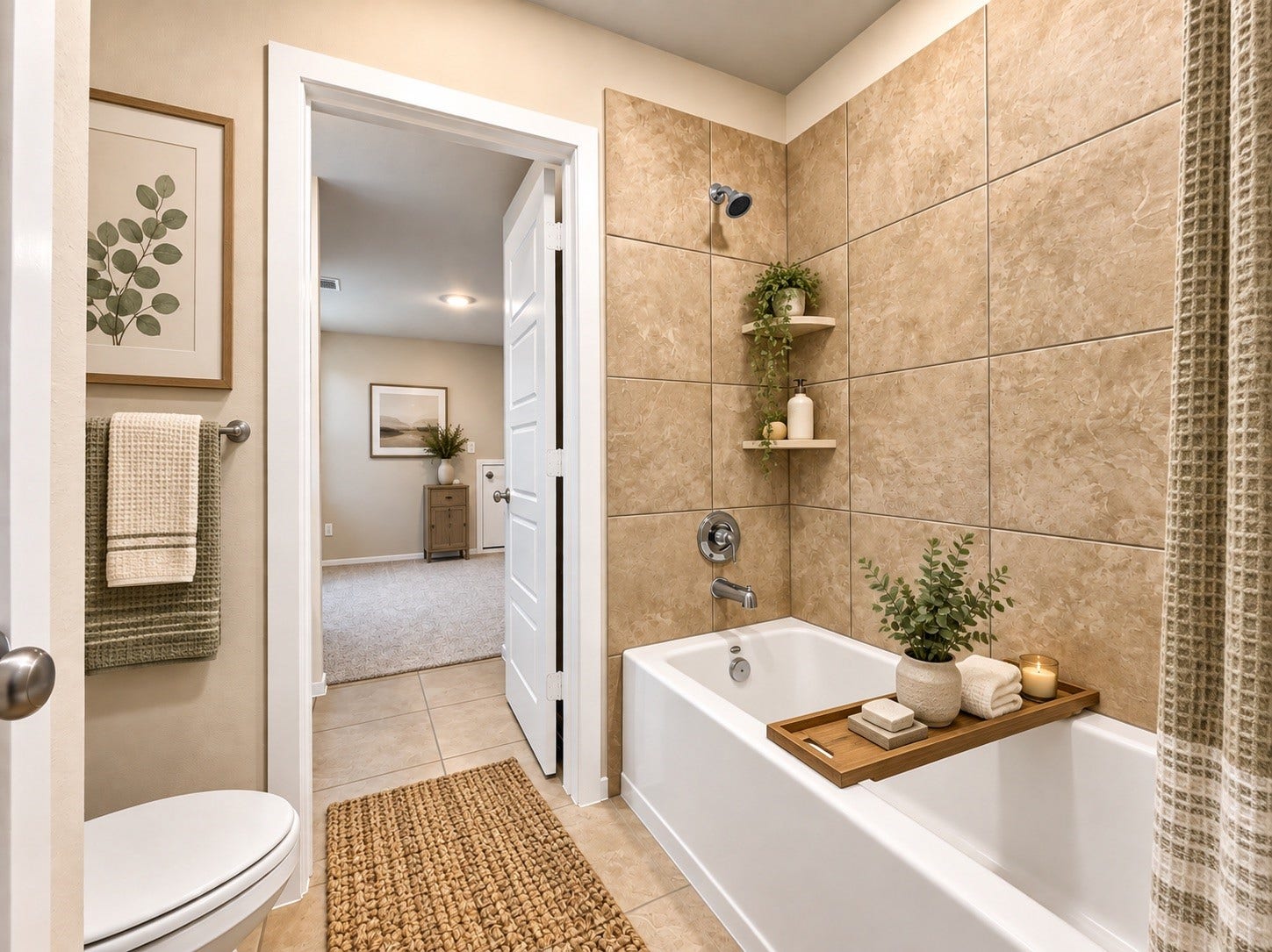 17795 Mill Manor Drive, Conroe, TX 77316 Virtually staged.Furniture and decor are digitally added.