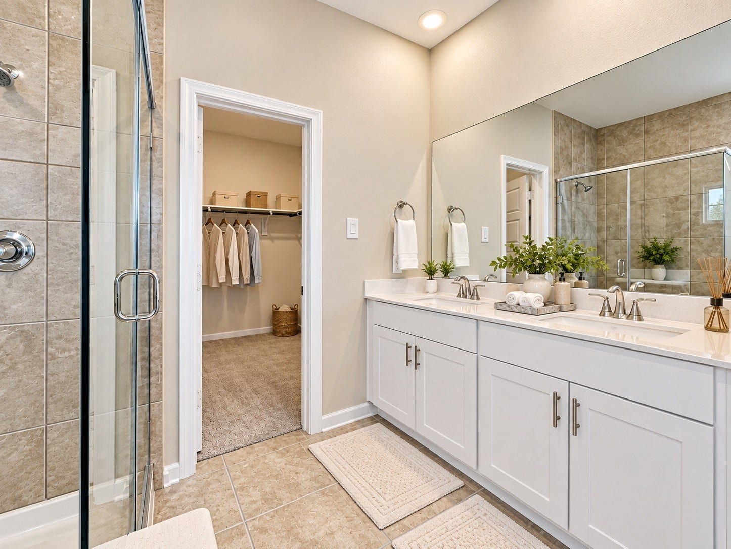 17795 Mill Manor Drive, Conroe, TX 77316 Virtually staged.Furniture and decor are digitally added.