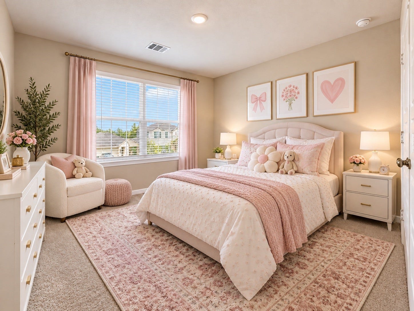 17795 Mill Manor Drive, Conroe, TX 77316 Virtually staged.Furniture and decor are digitally added.