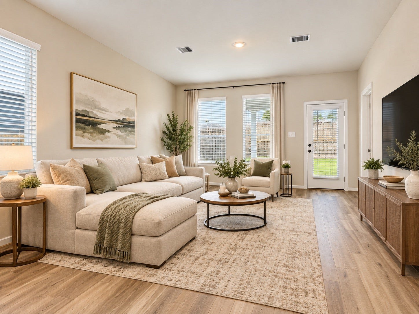 17795 Mill Manor Drive, Conroe, TX 77316 Virtually staged.Furniture and decor are digitally added.