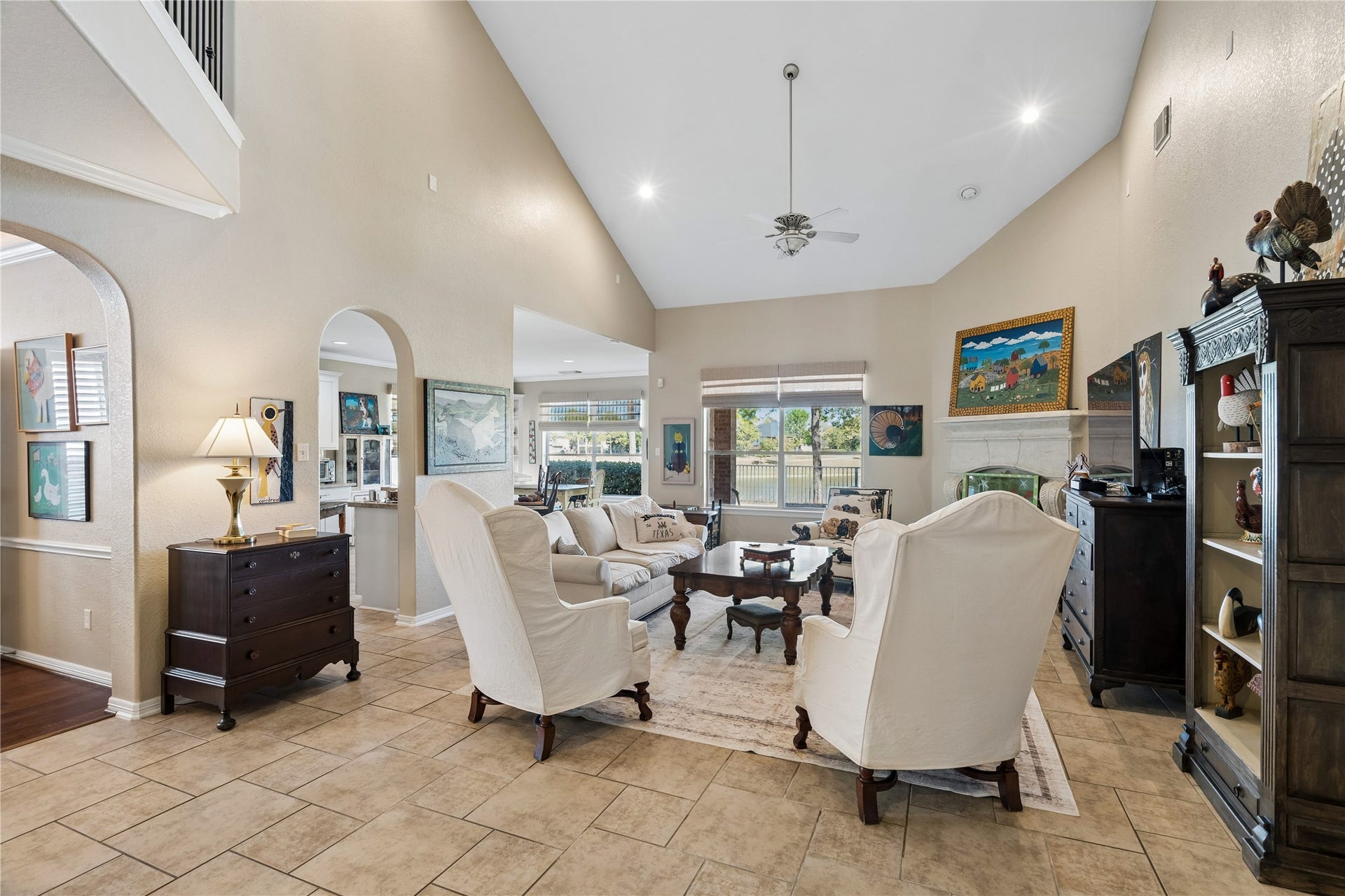 2805 Catalina Shores Drive, Pearland, TX 77584 2 Story Living Area