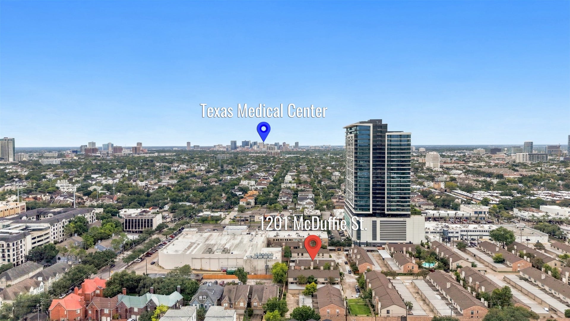 1201 Mcduffie Street, #212, Houston, TX 77019 Prime location with proximity to the Texas Medical Center, offering urban convenience in a vibrant neighborhood setting.