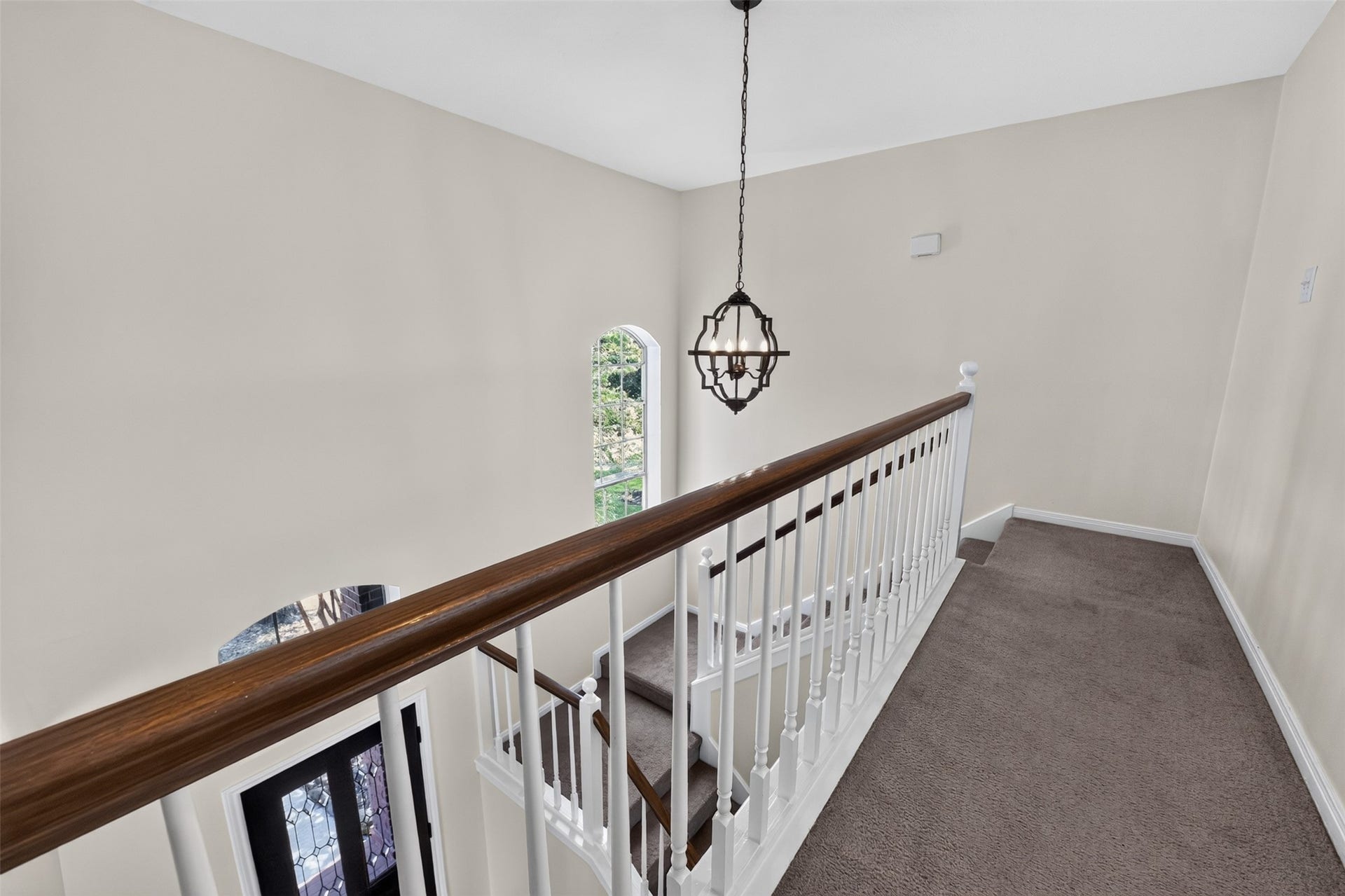 Stairway leading upstairs.