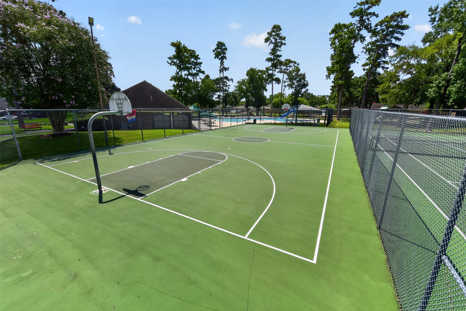 Neighborhood Basketball Court