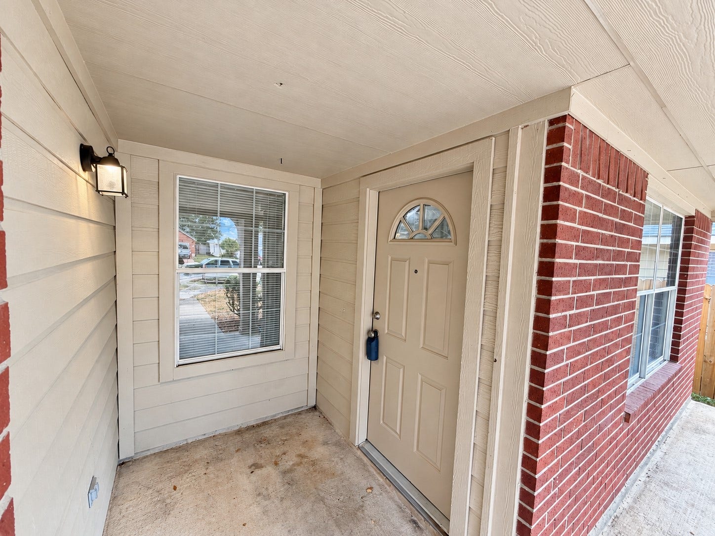Covered front porch