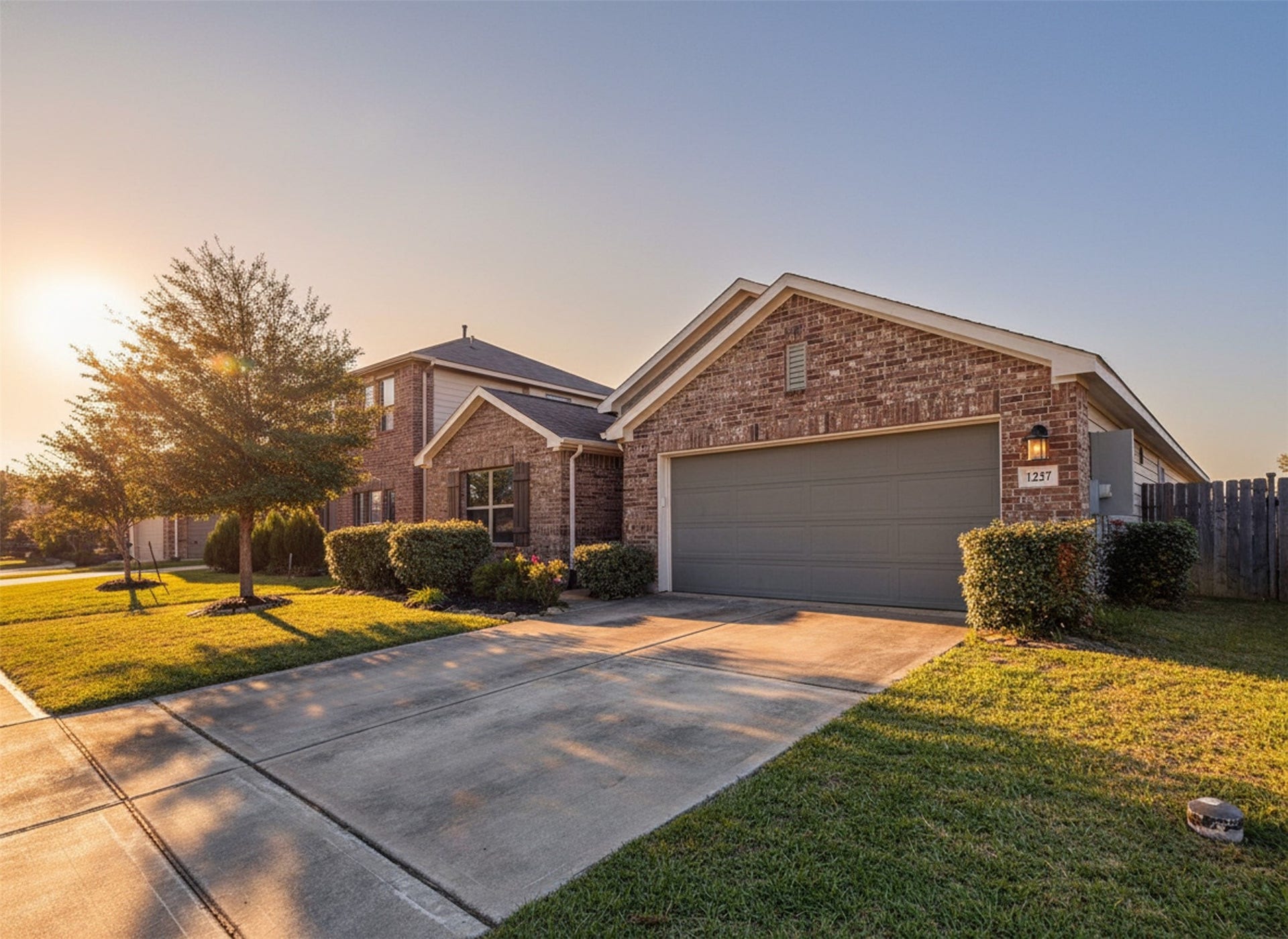 Nestled on a  quiet street not far from shopping and restaurants.