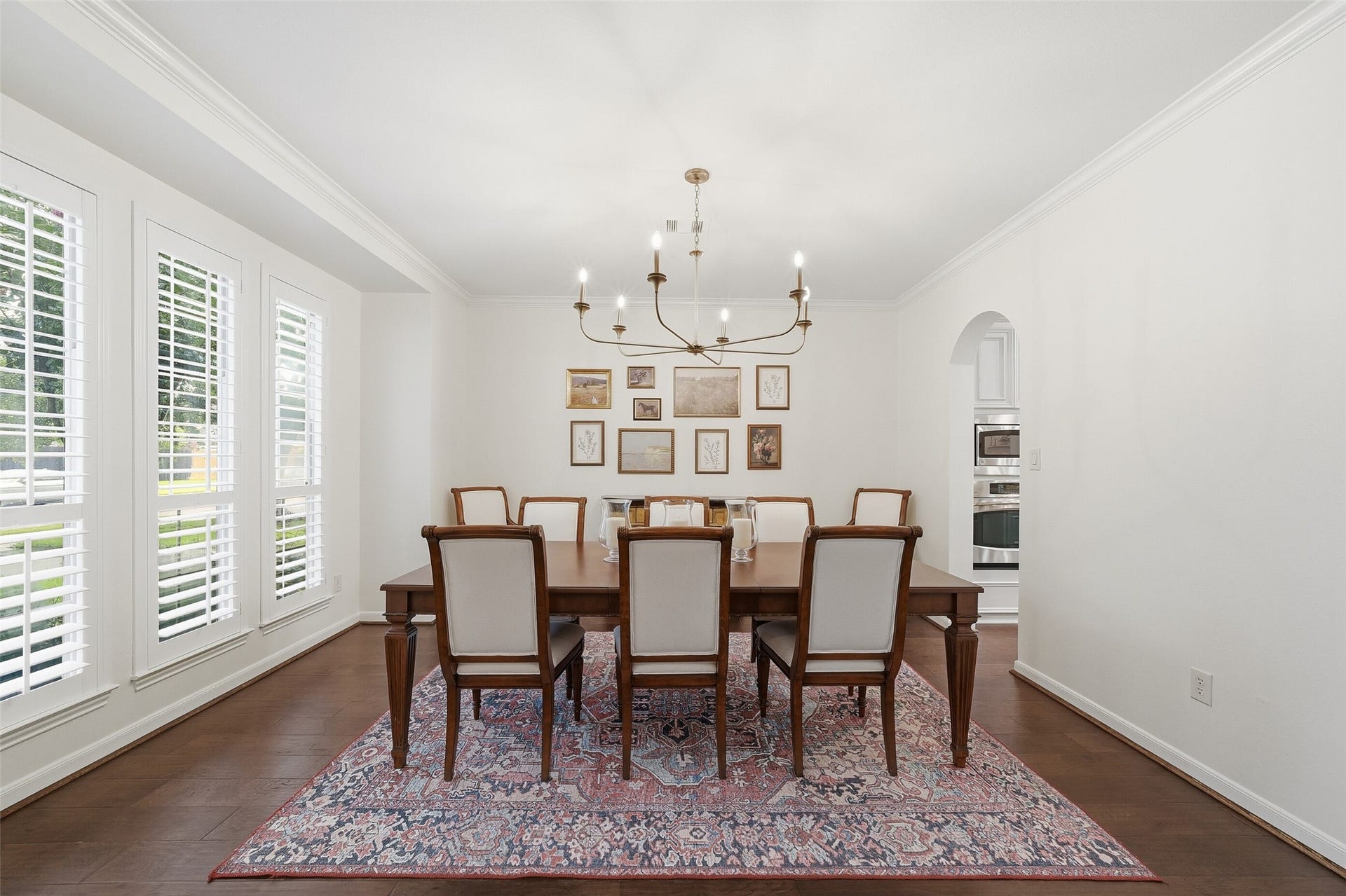 2815 Golden Larch Drive, Katy, TX 77494 Enjoy holiday gatherings in the formal dining room.