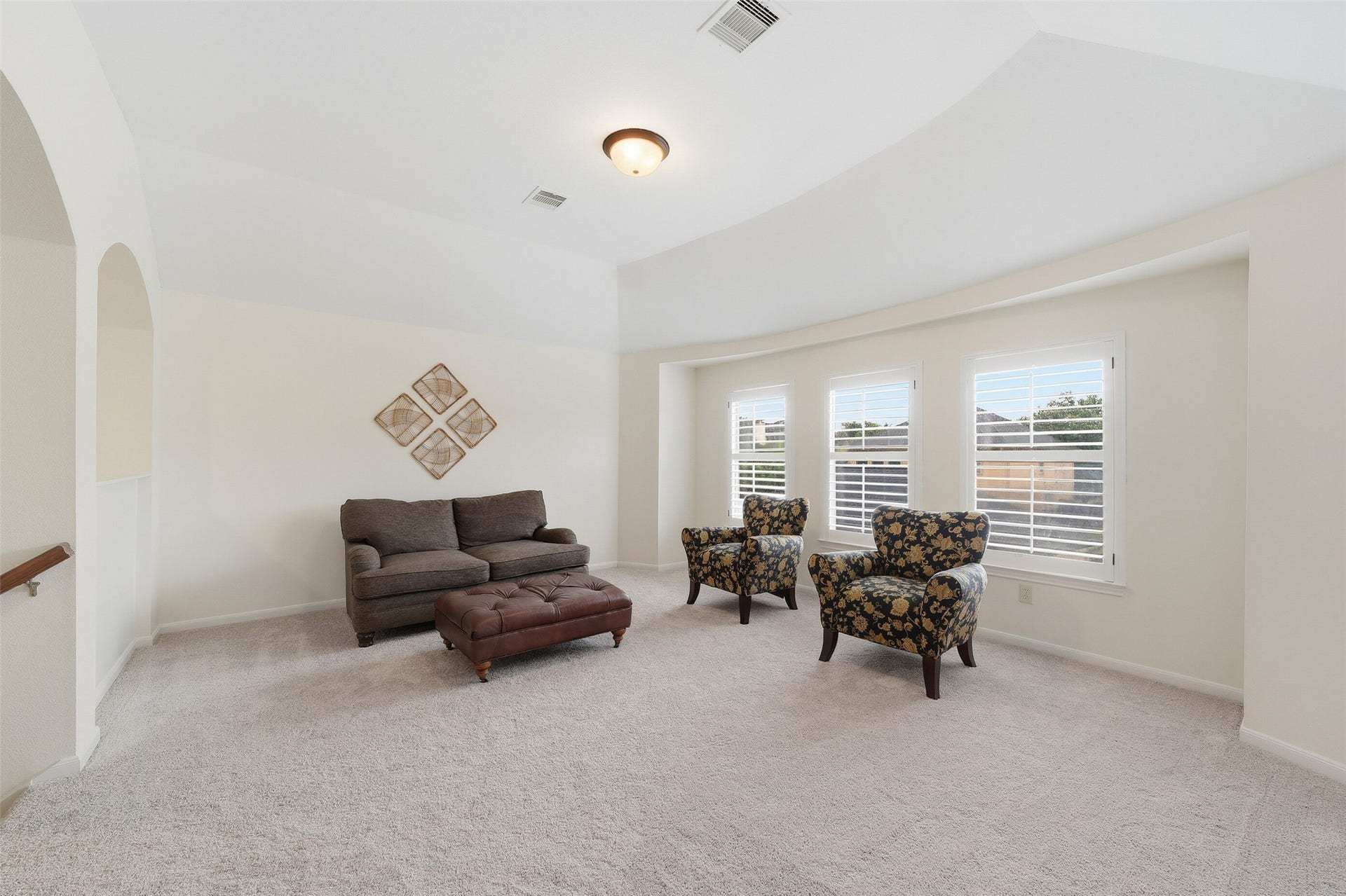 2815 Golden Larch Drive, Katy, TX 77494 Large game room overlooking the backyard.