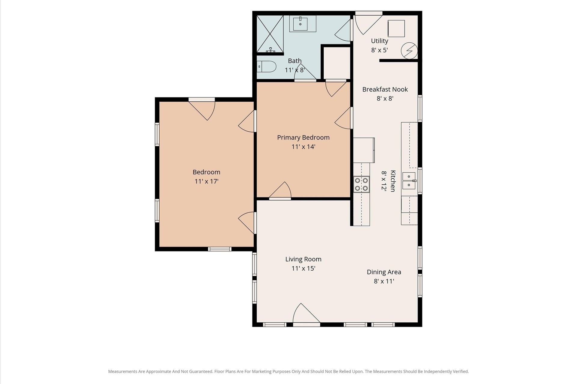 3905 Cotswold Street, Houston, TX 77009 Floor plan