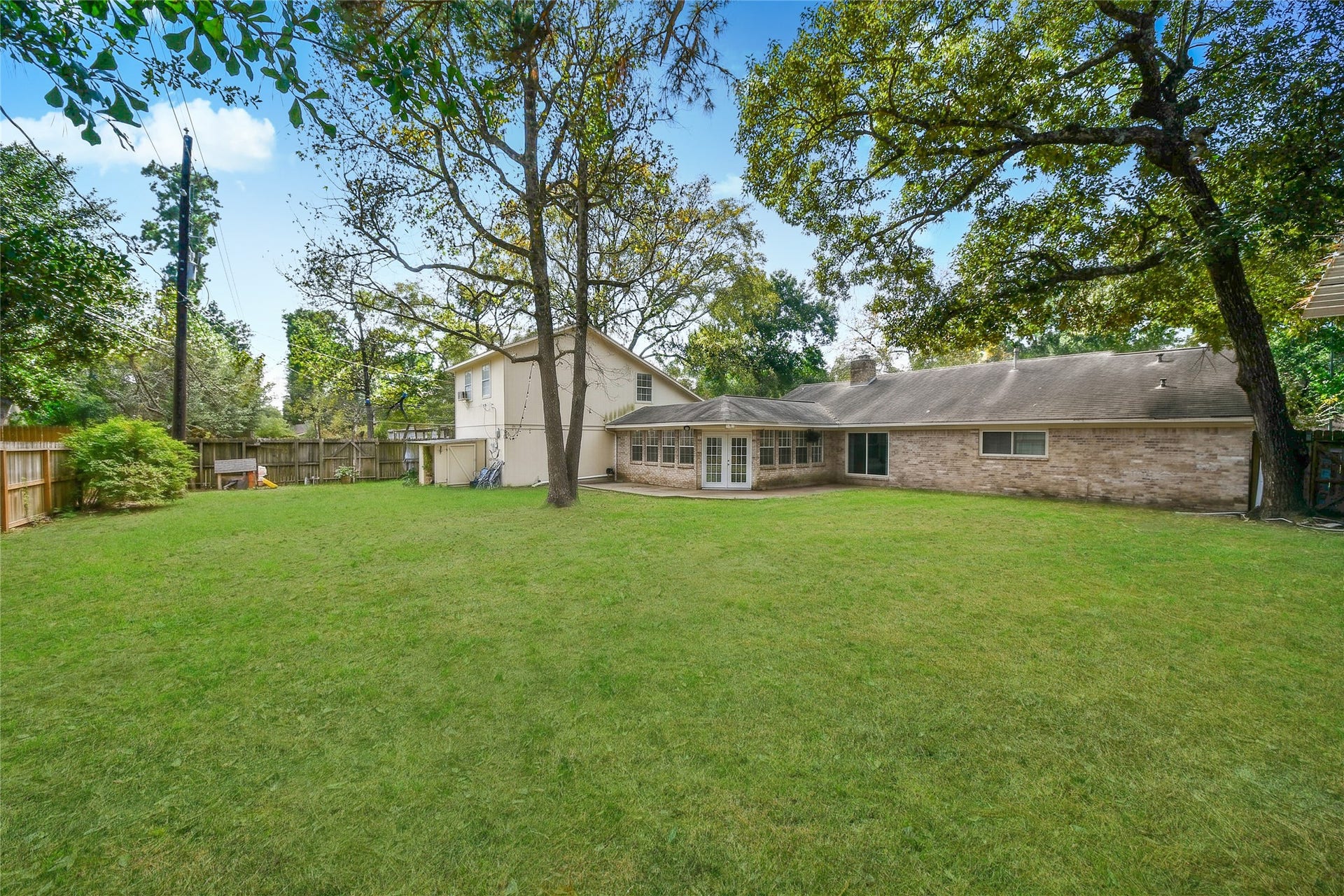 26602 Maplewood Drive, Spring, TX 77386 Spacious Backyard