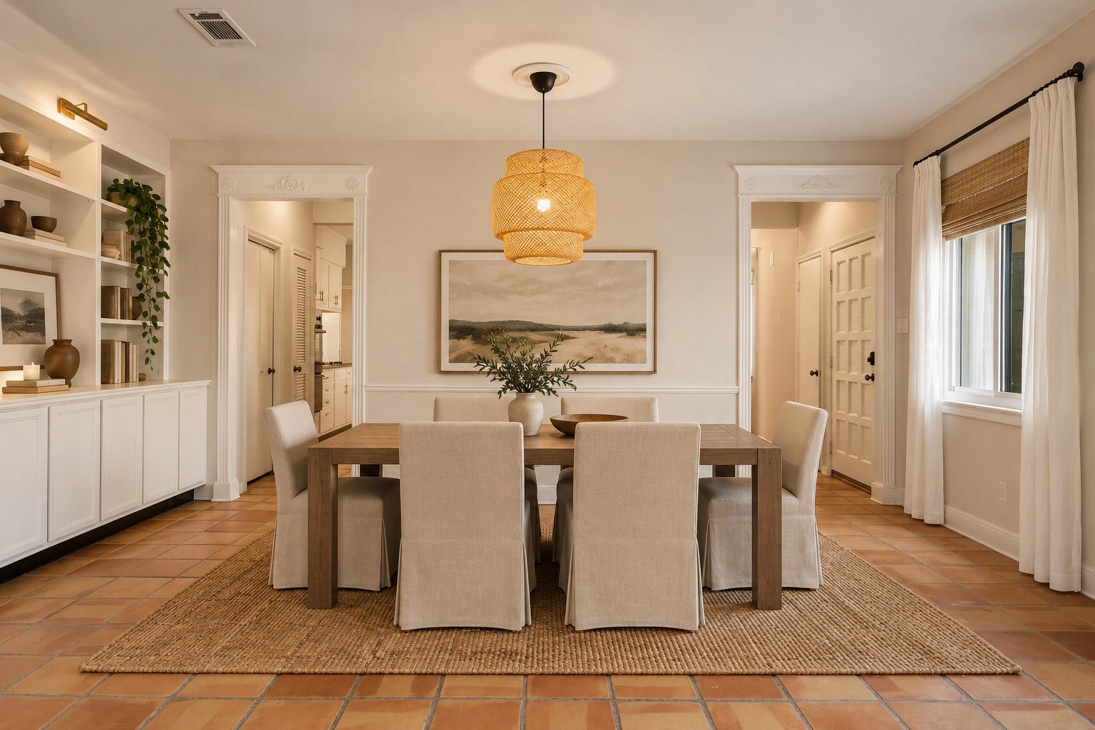 403 Anita Street, #11, Houston, TX 77006 virtually staged dining area