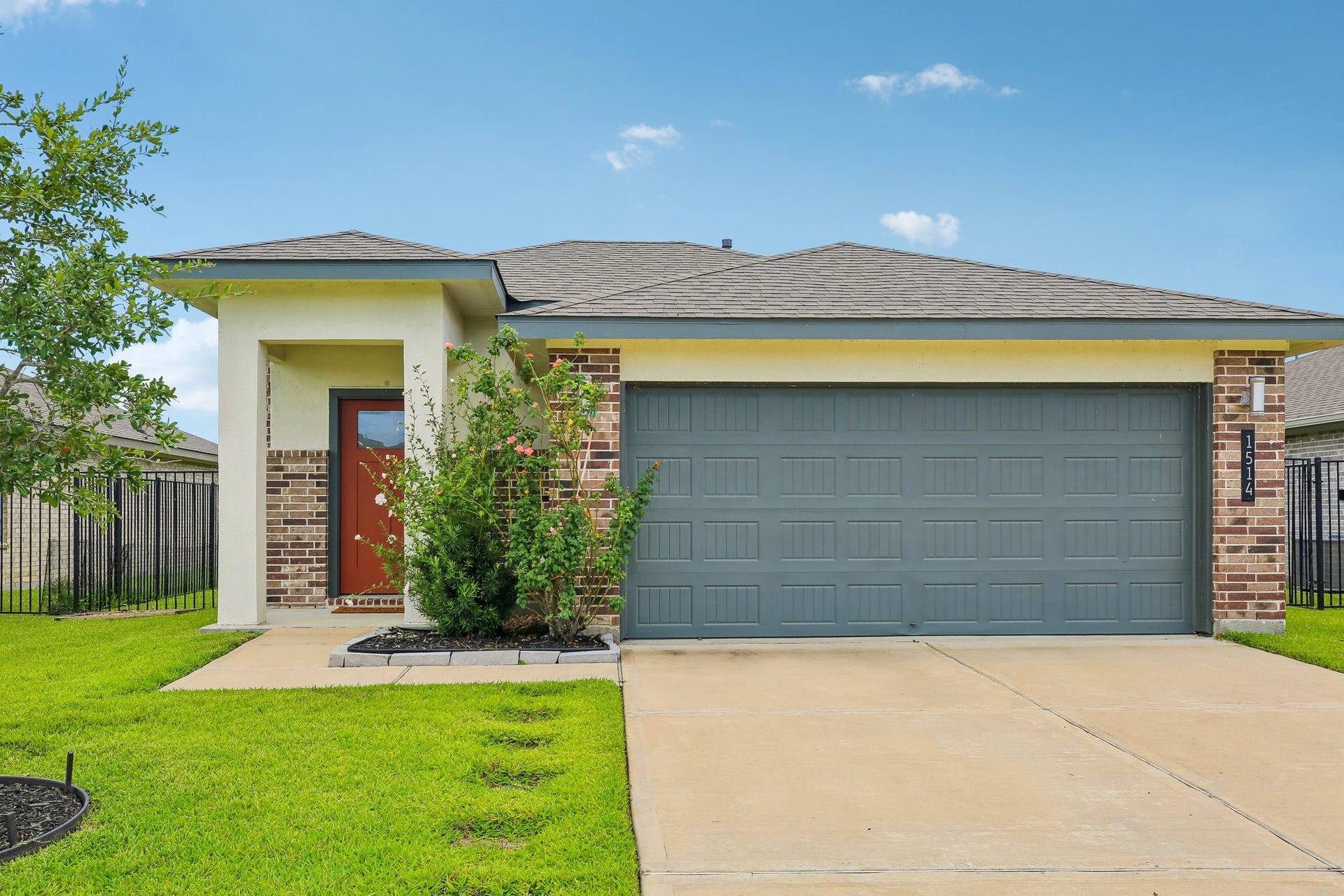 Welcoming curb appeal with added privacy and no direct front or back neighbors.